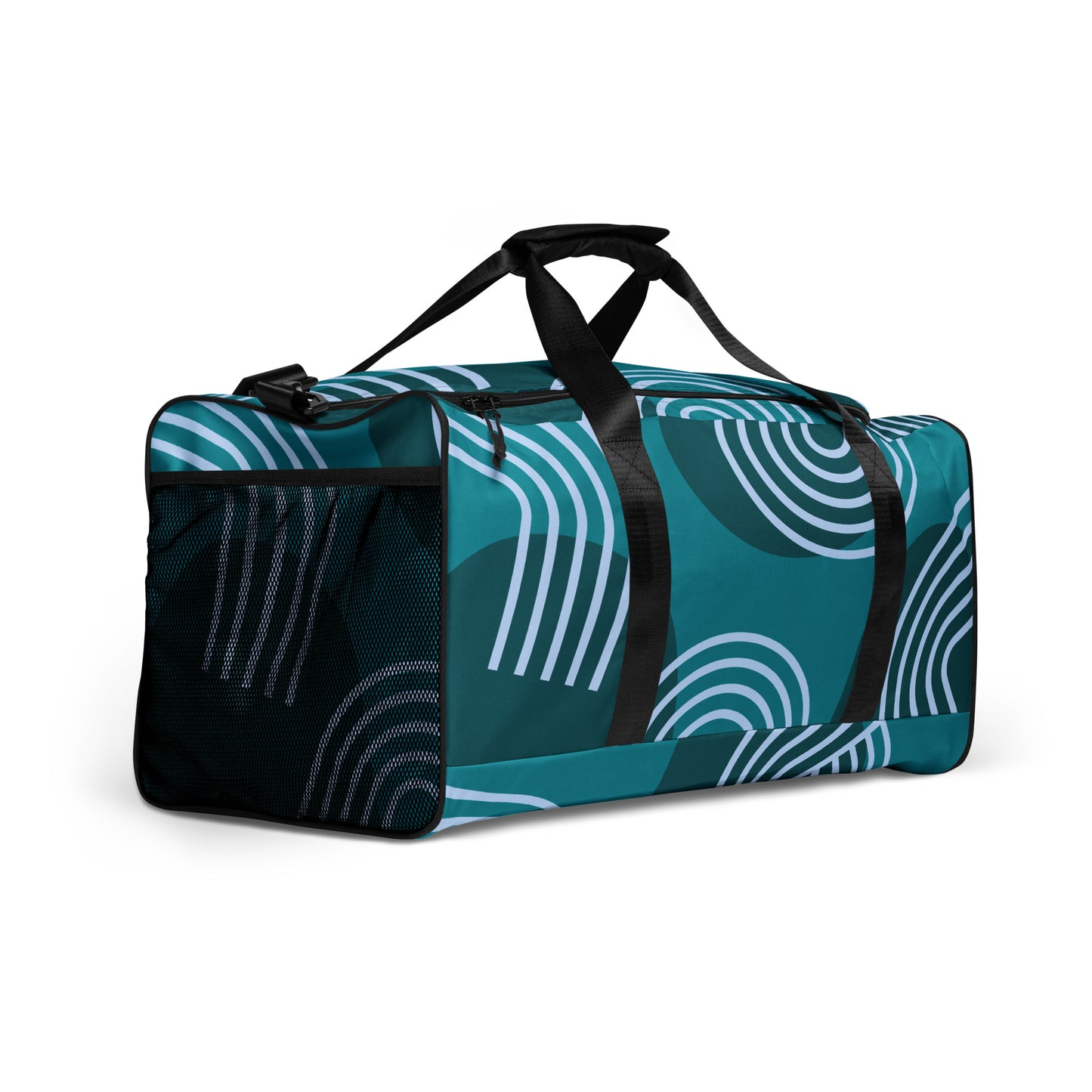 Abstract Duffle bag