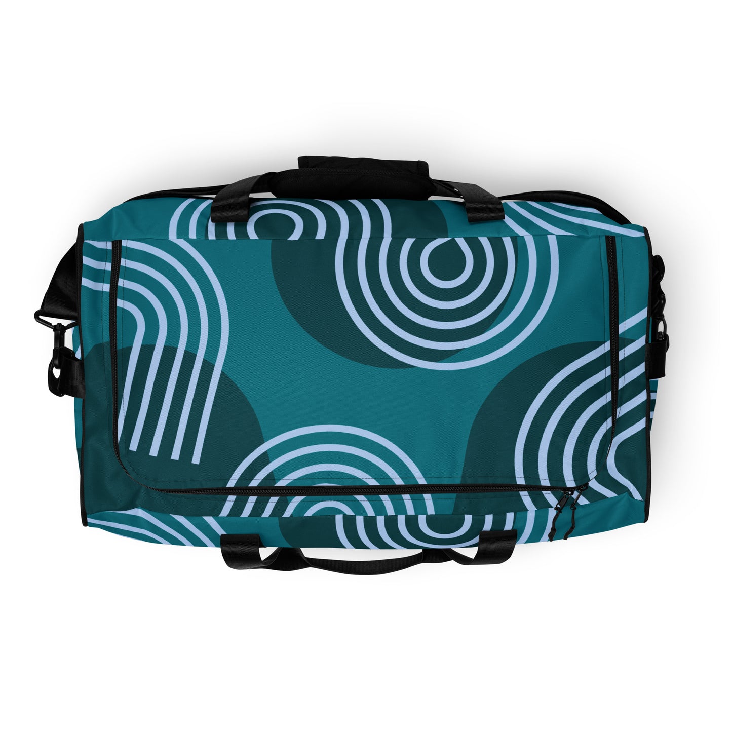 Abstract Duffle bag