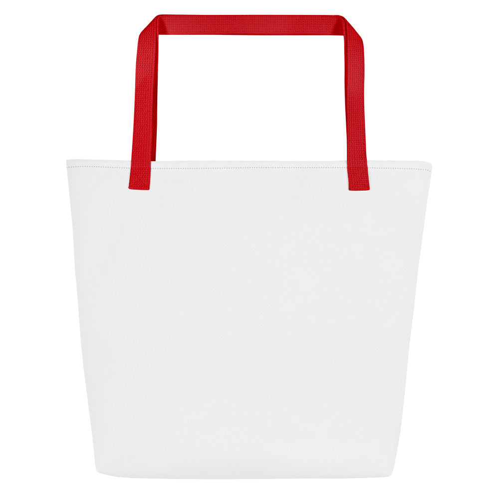 Not today All-Over Print Large Tote Bag