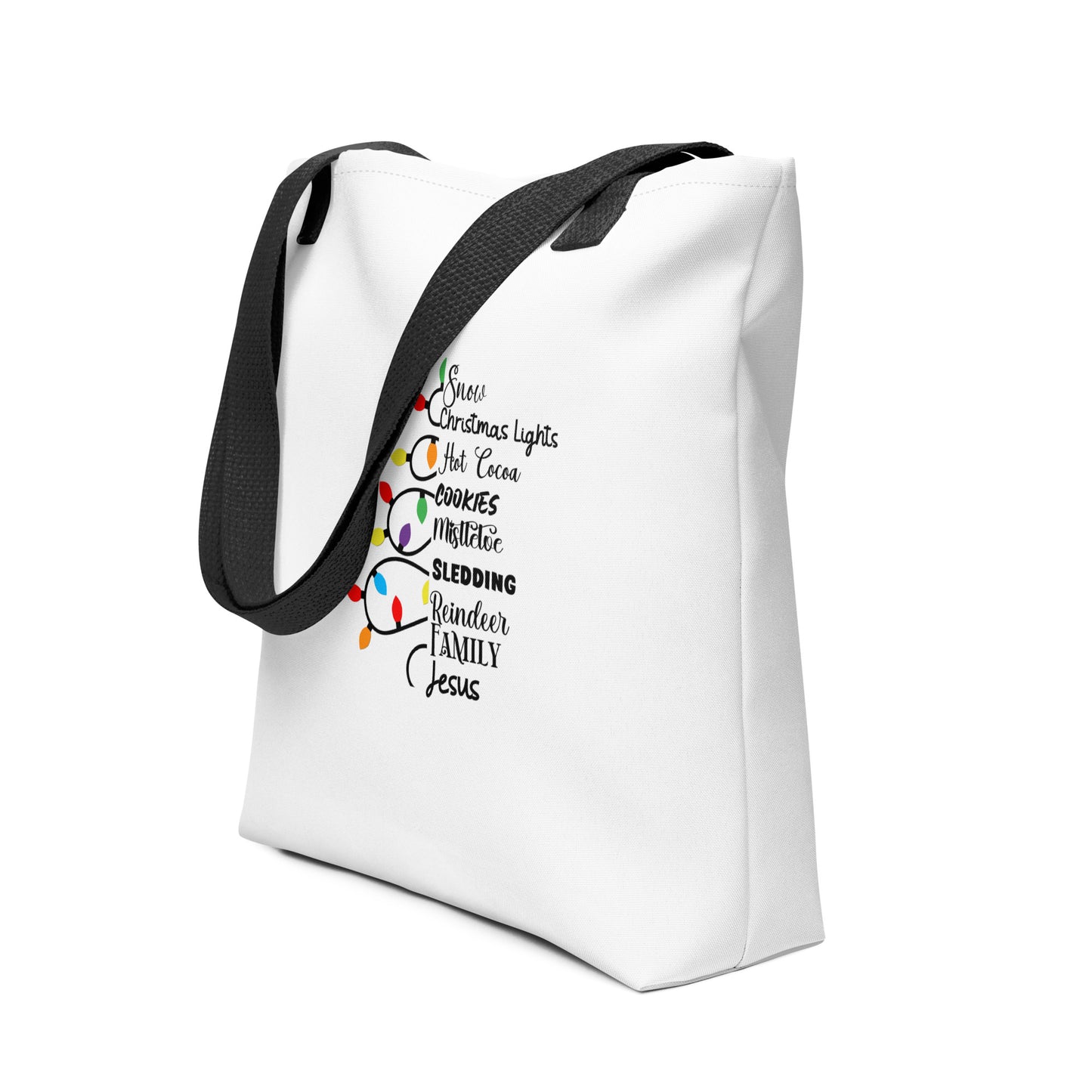 Christmas tree Tote bag