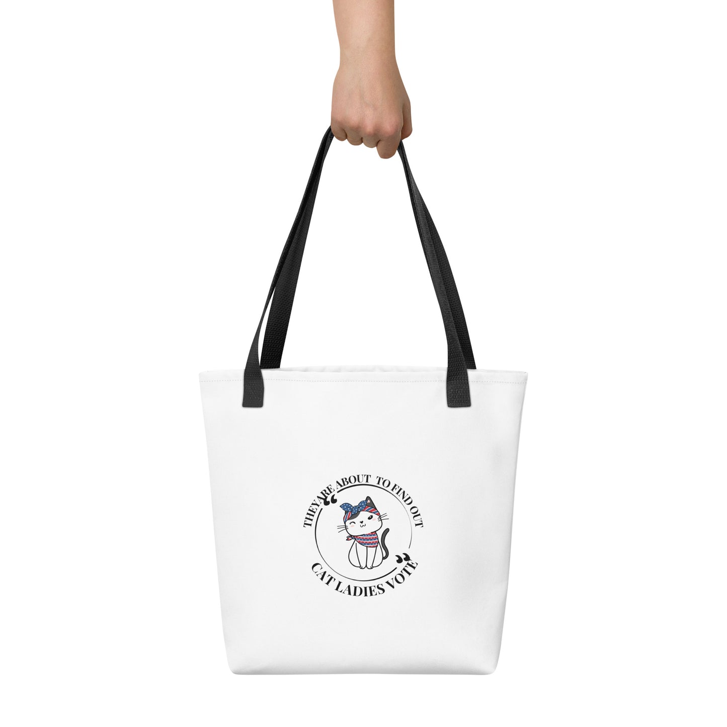 Cat ladies vote Tote bag