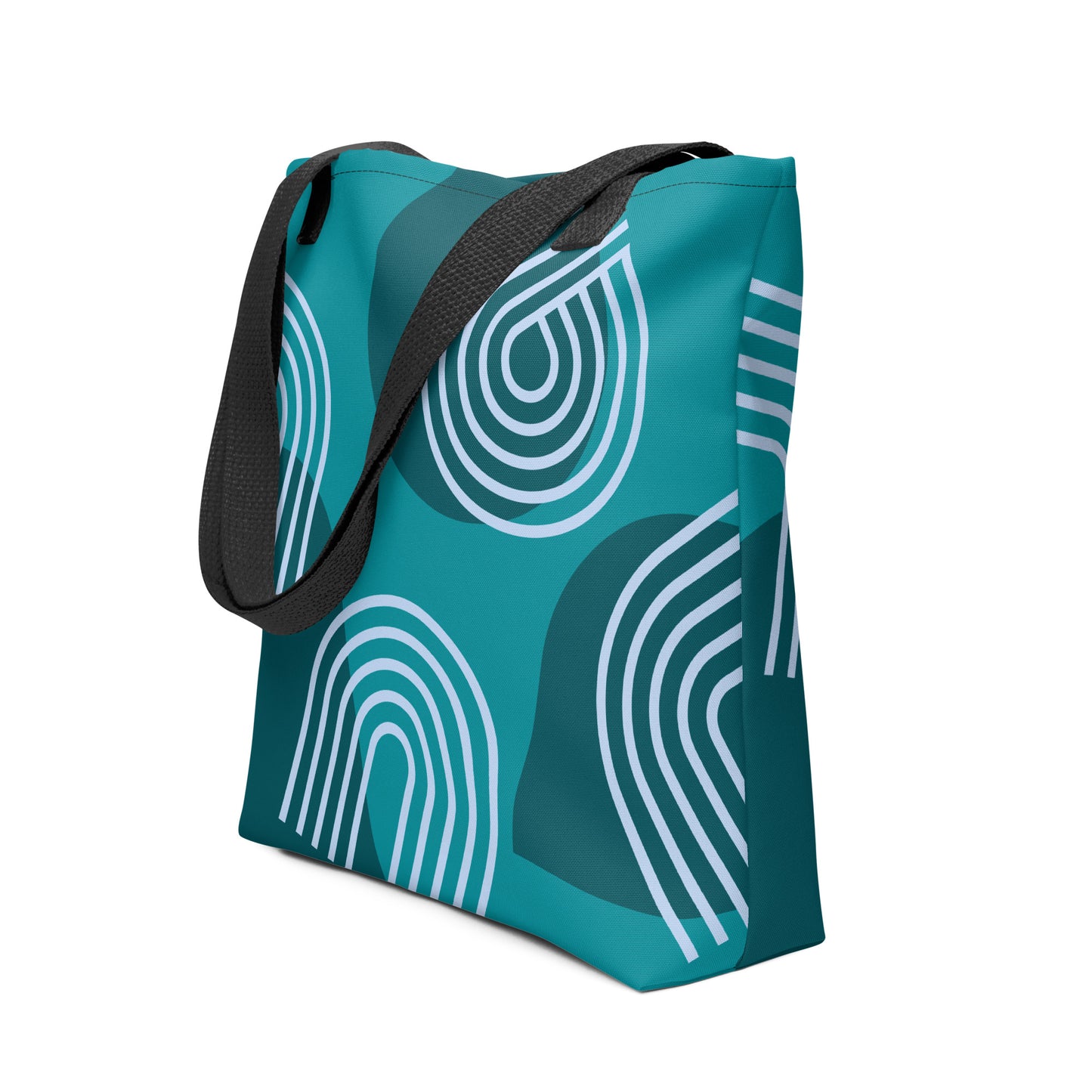 Abstract blue Tote bag