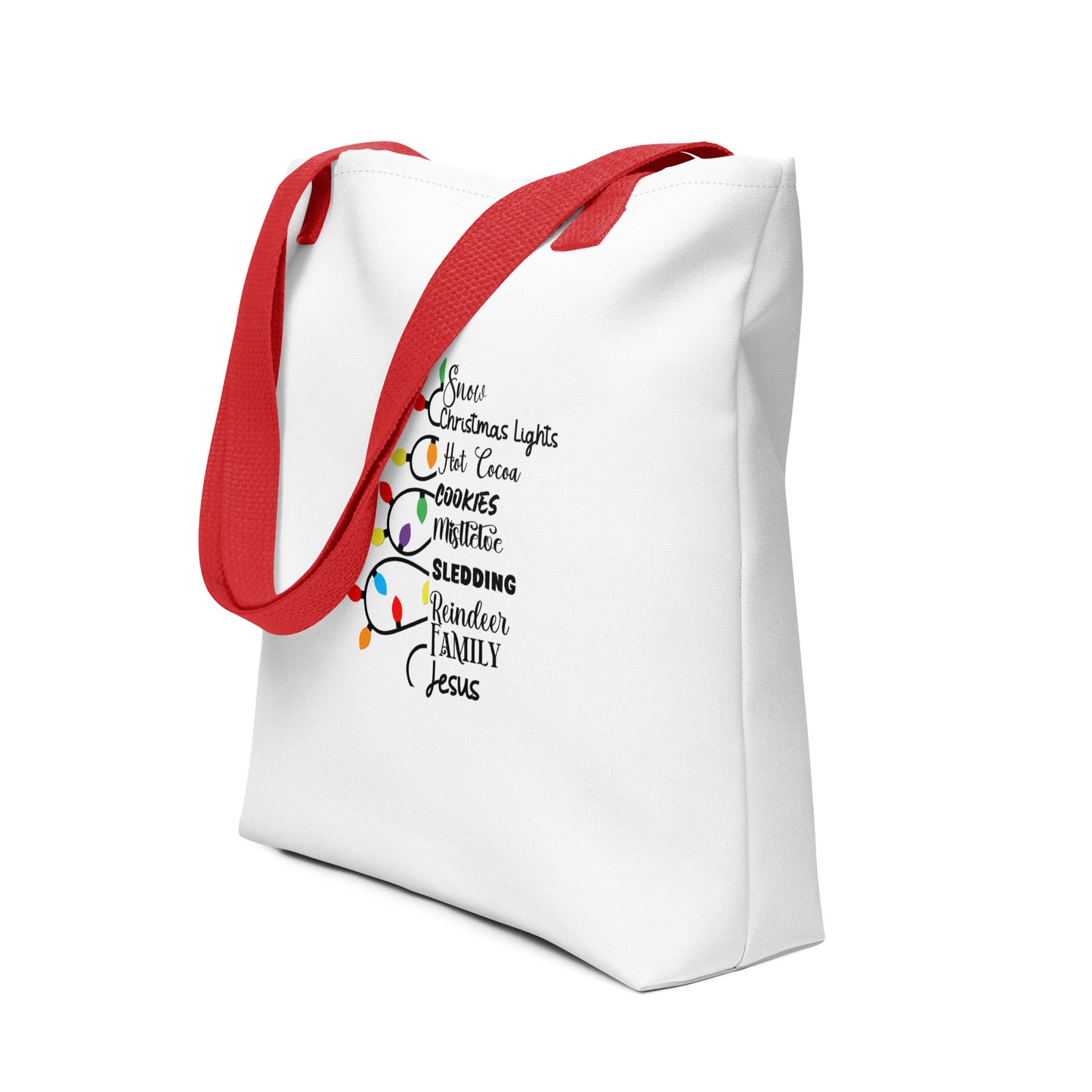 Christmas tree Tote bag