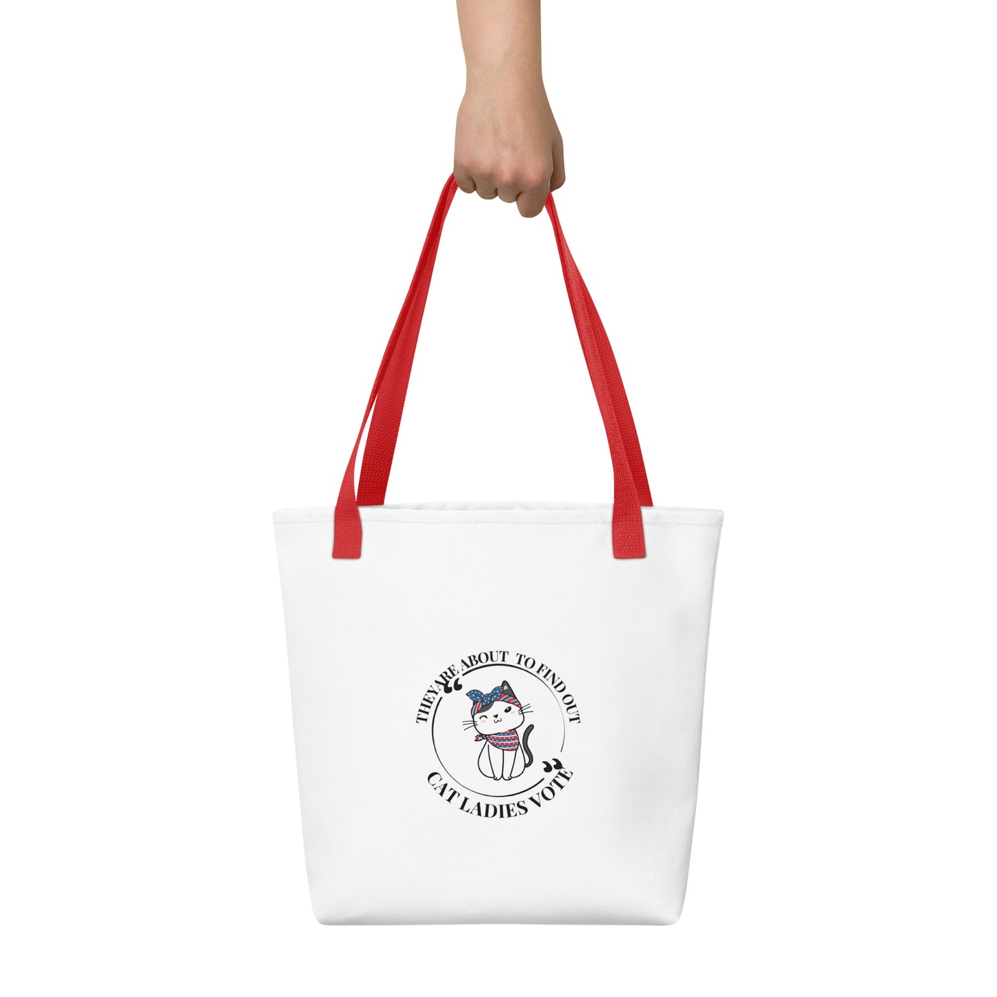 Cat ladies vote Tote bag