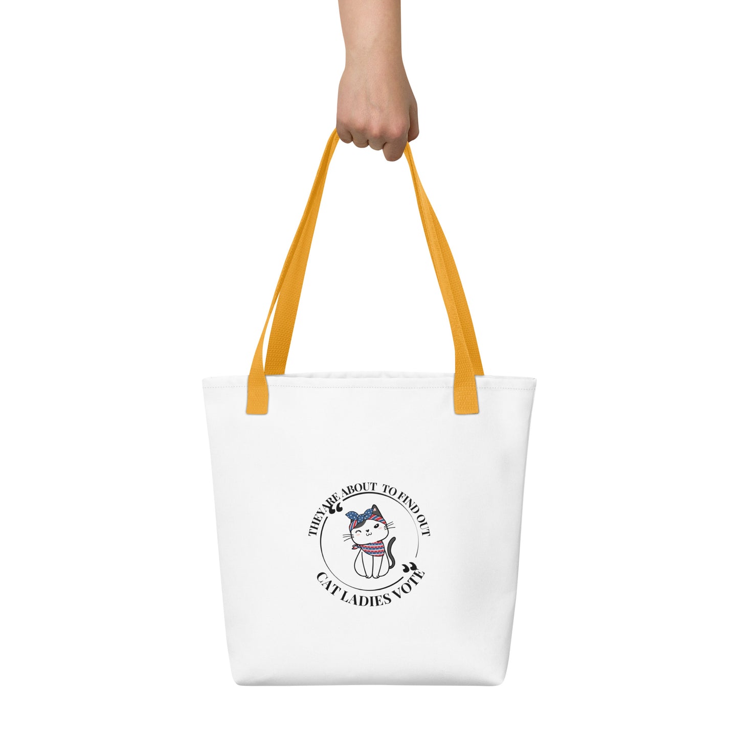Cat ladies vote Tote bag