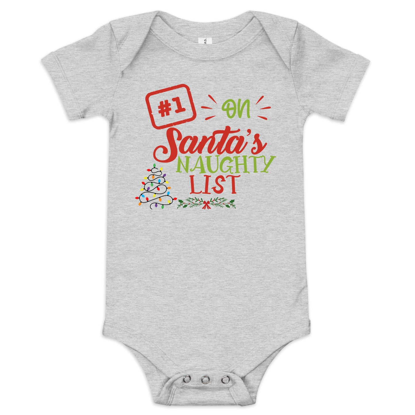 Number 1 Baby short sleeve one piece