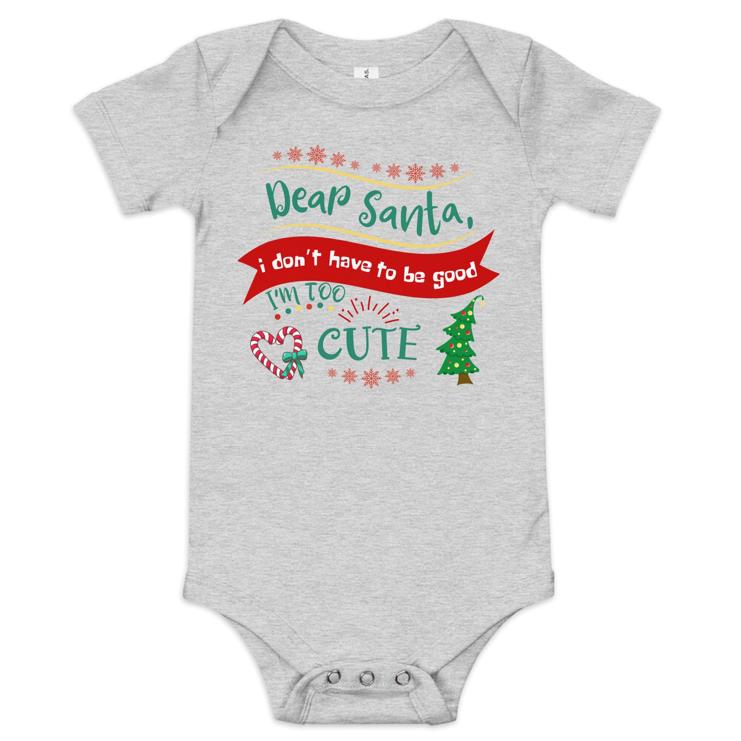 Too cute Baby short sleeve one piece