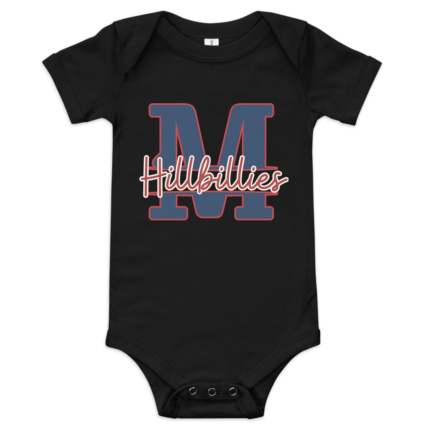 Man Baby short sleeve one piece