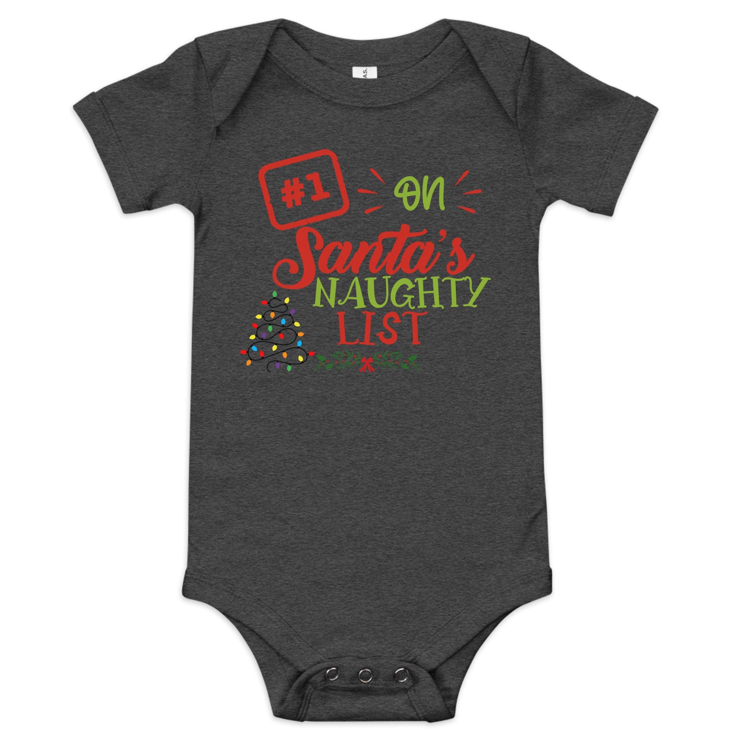 Number 1 Baby short sleeve one piece