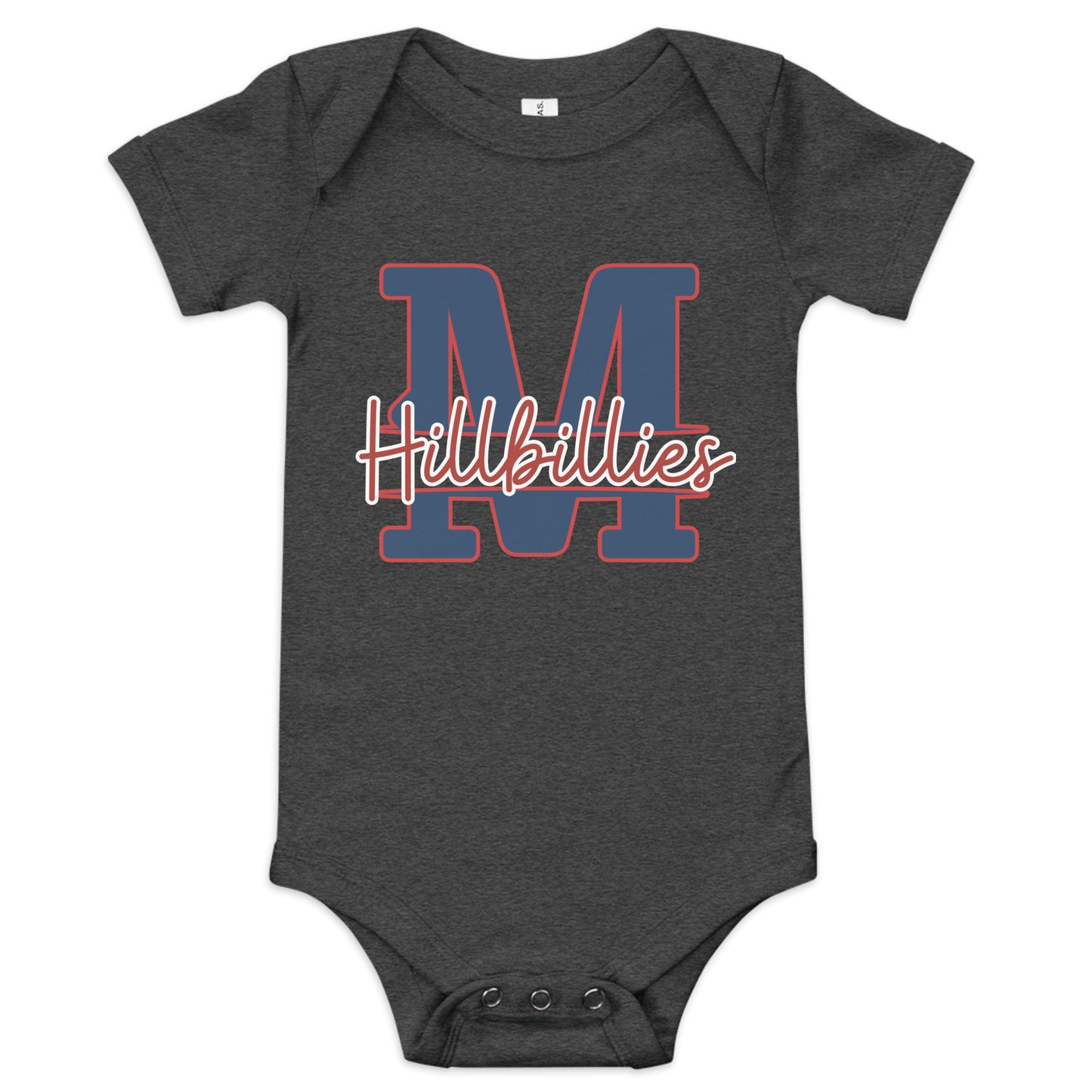Man Baby short sleeve one piece