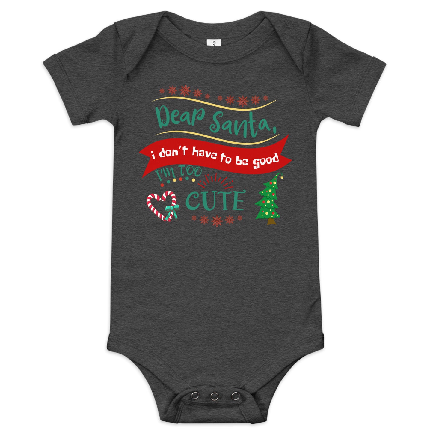 Too cute Baby short sleeve one piece