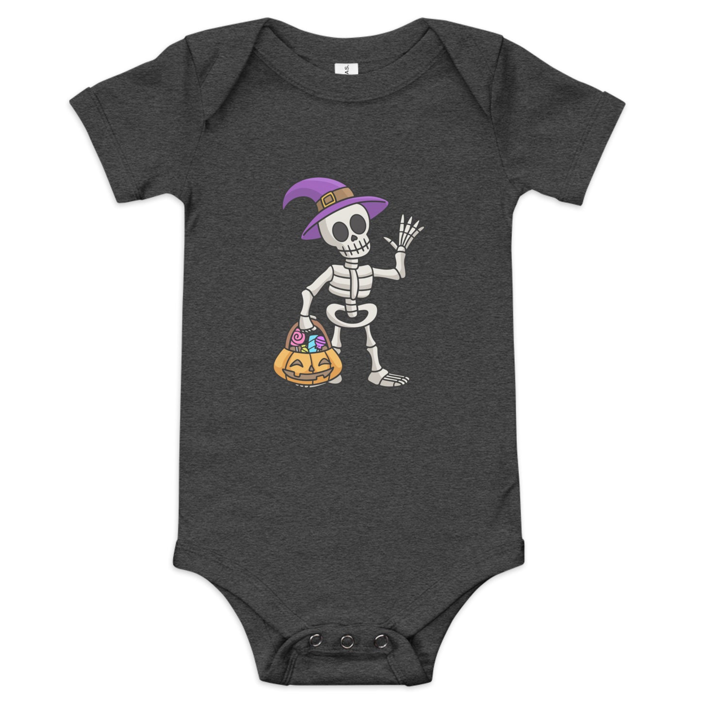 Skeleton Baby short sleeve one piece