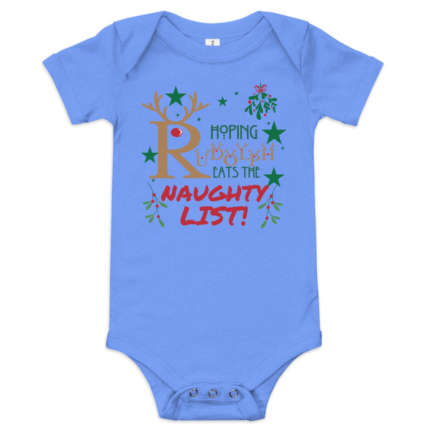 Hoping Rudolph Baby short sleeve one piece