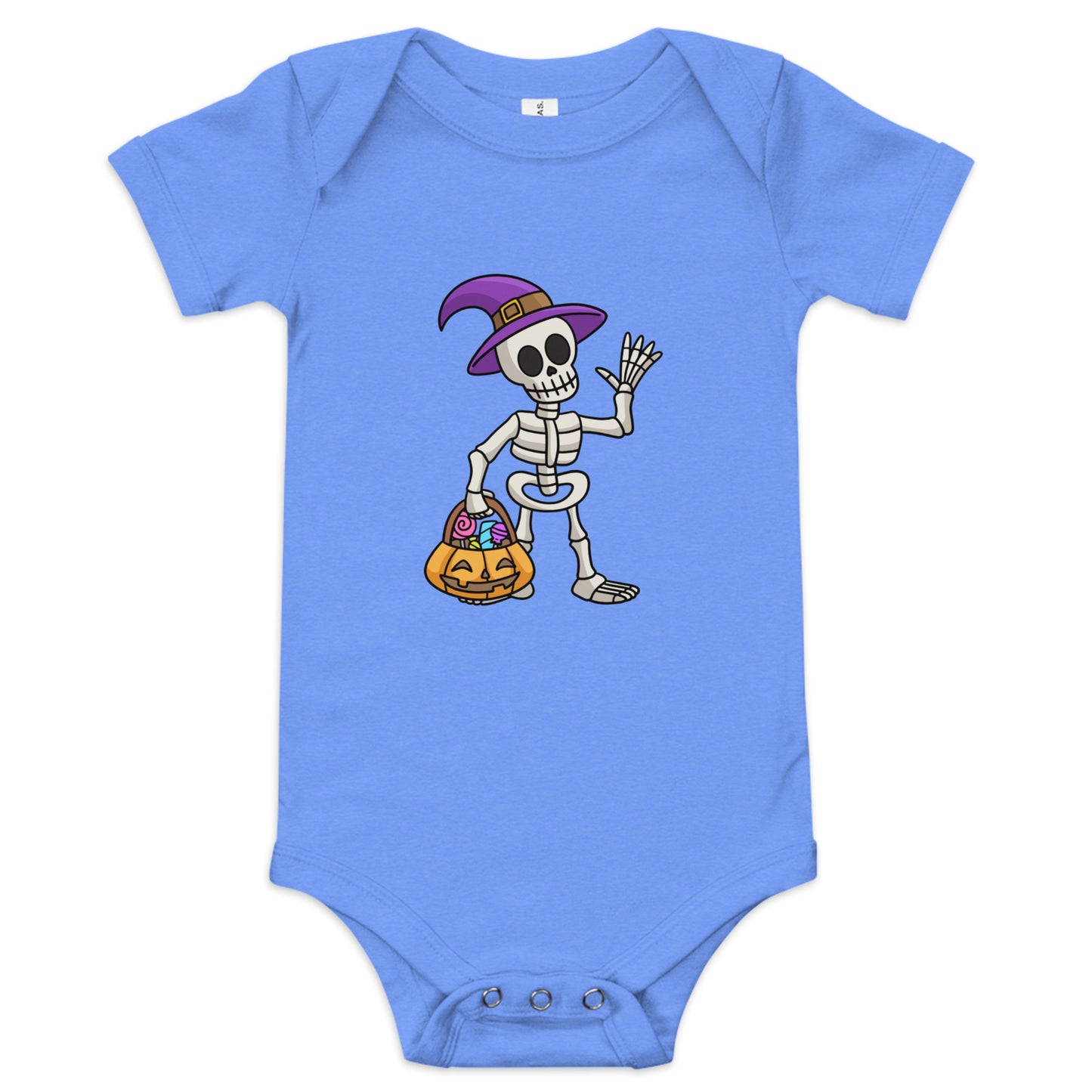 Skeleton Baby short sleeve one piece