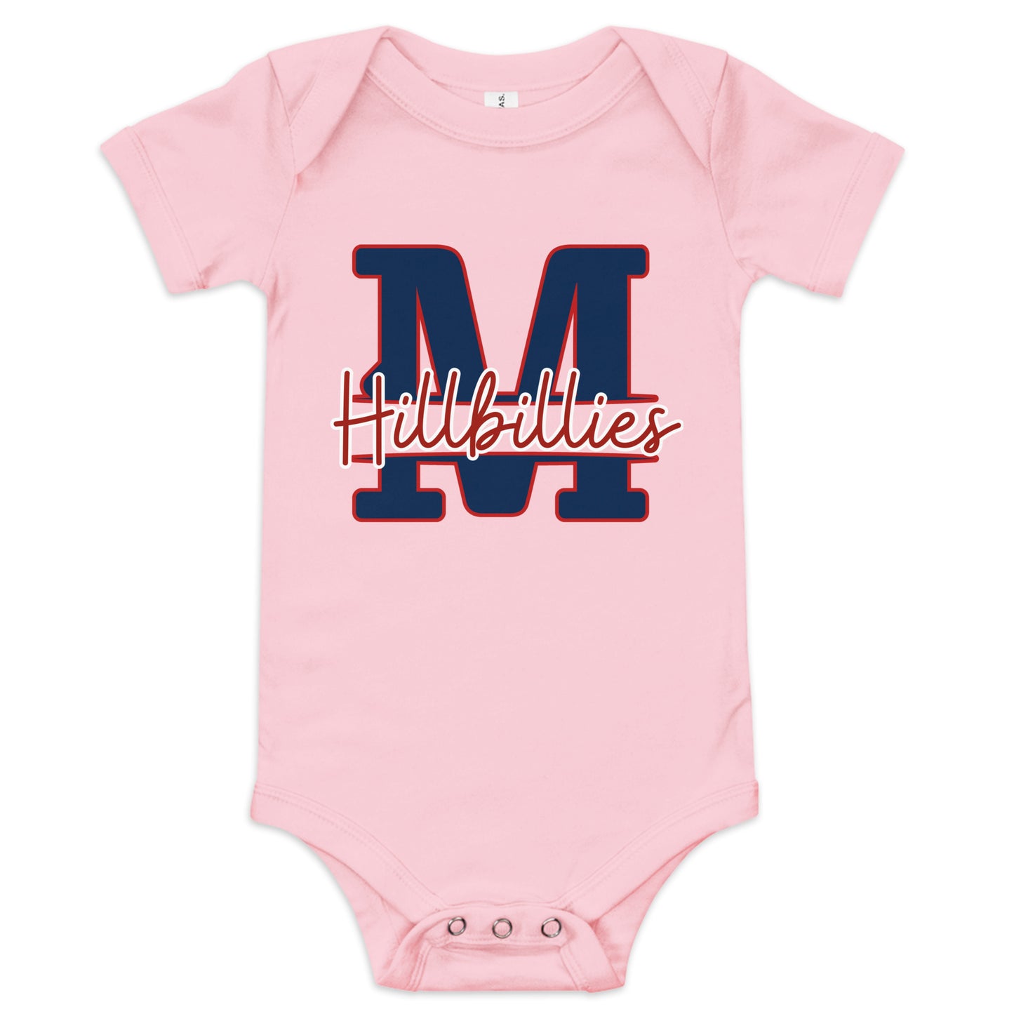 Man Baby short sleeve one piece