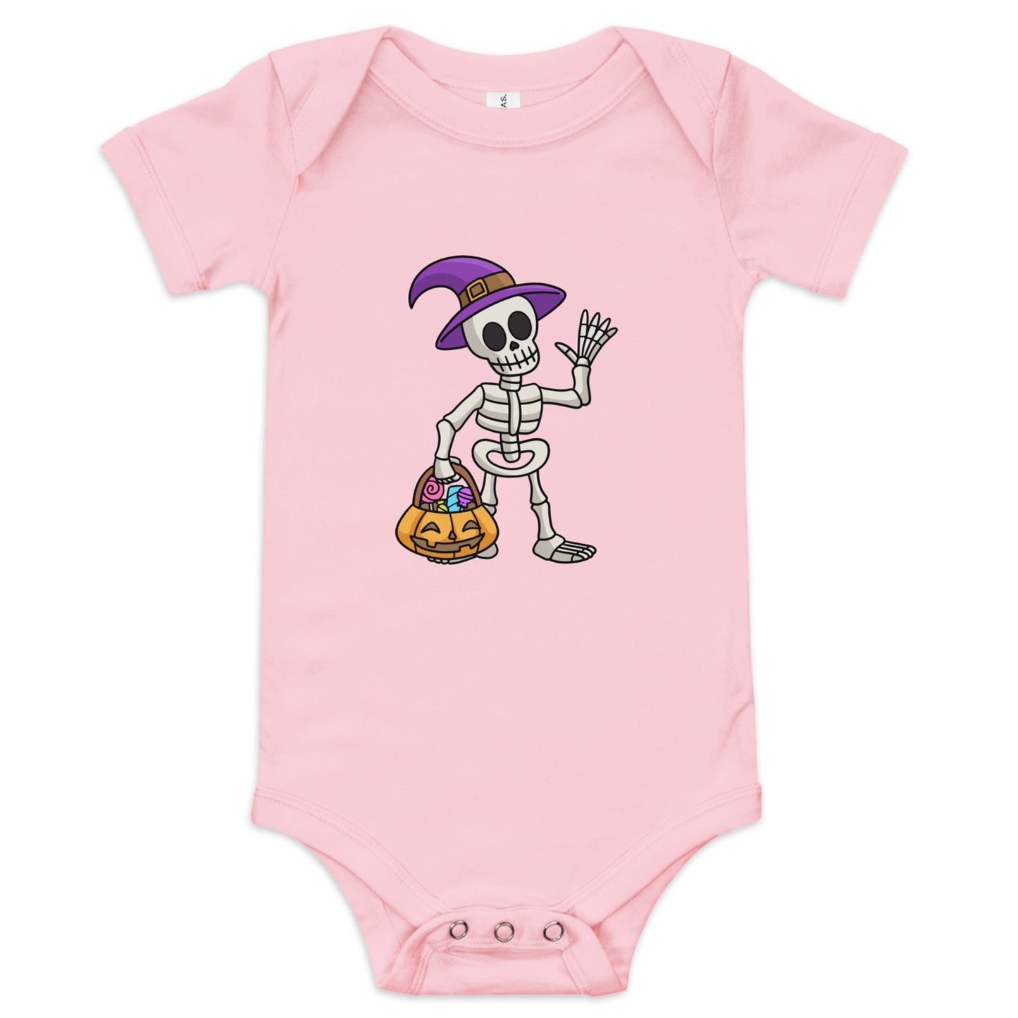 Skeleton Baby short sleeve one piece