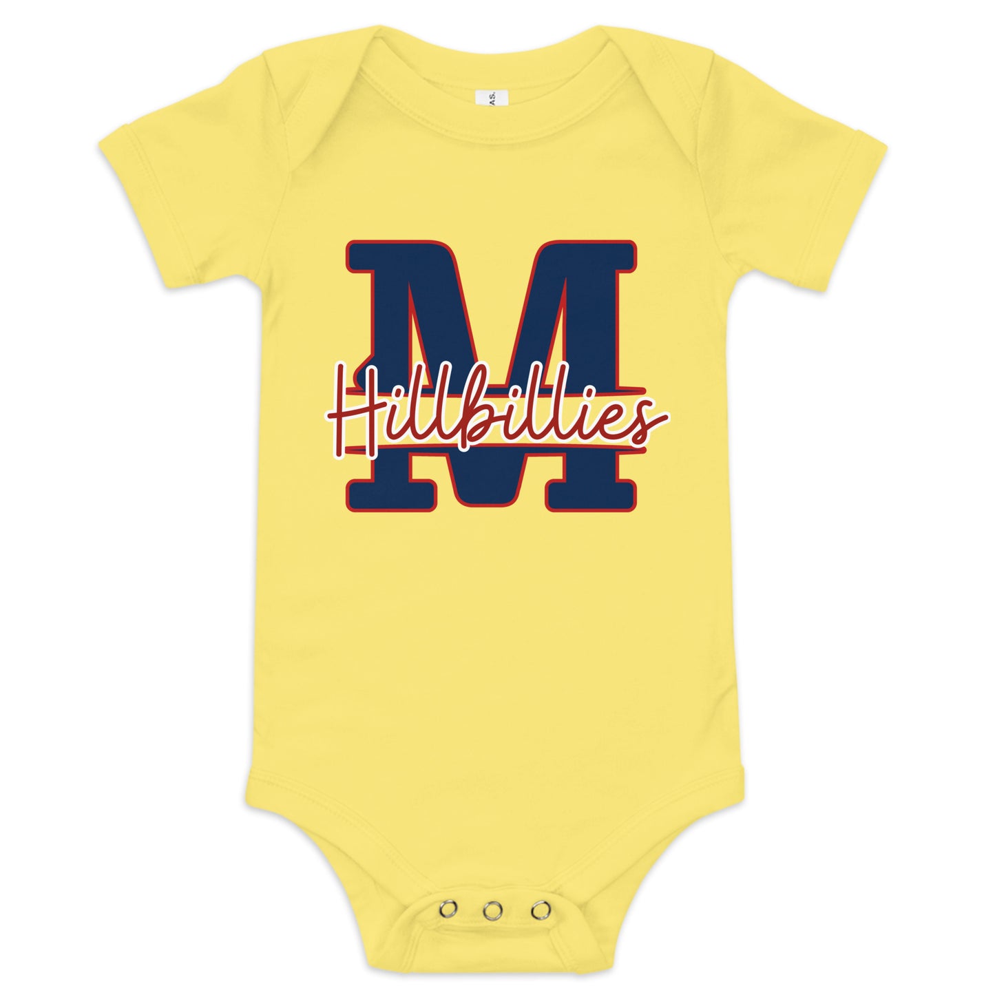 Man Baby short sleeve one piece