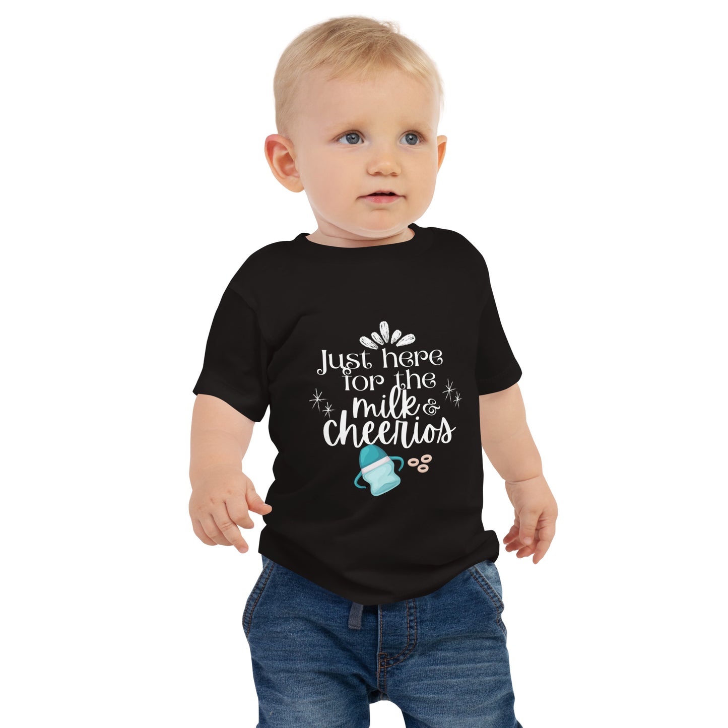 Only here for Baby Jersey Short Sleeve Tee