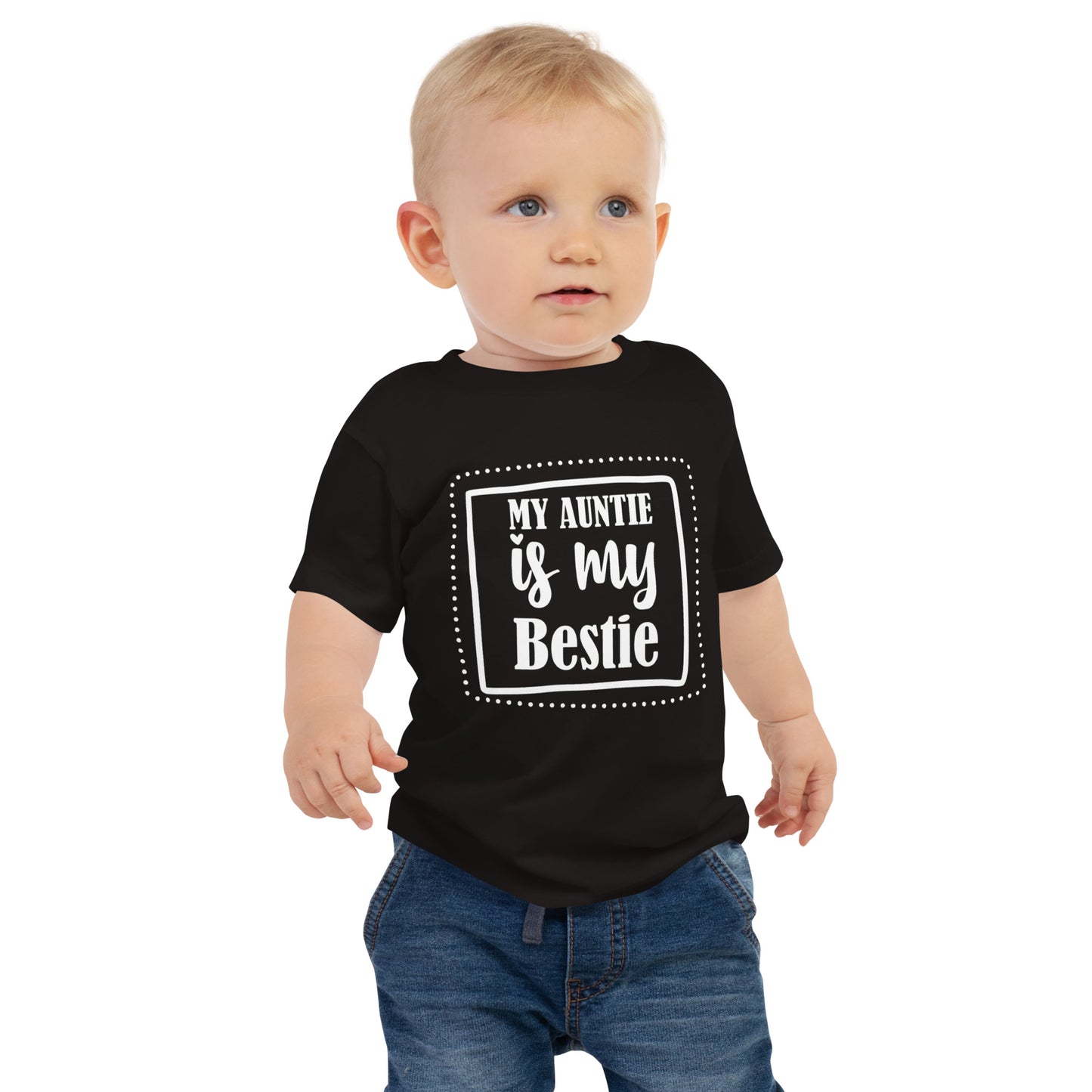 Auntie Baby Jersey Short Sleeve Tee