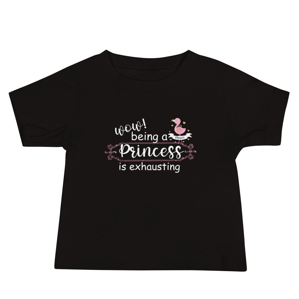 Being a princess Baby Jersey Short Sleeve Tee