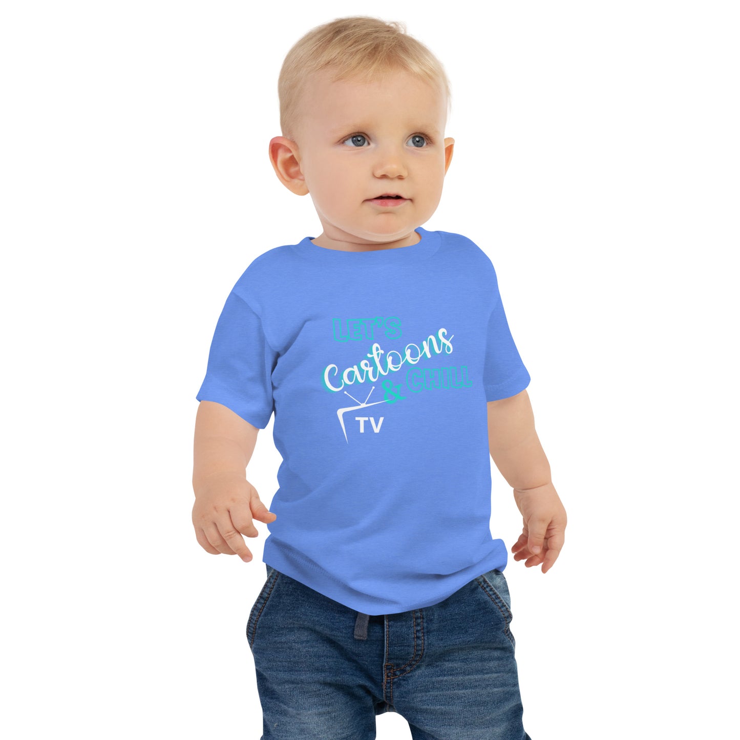 Let’s cartoons Baby Jersey Short Sleeve Tee