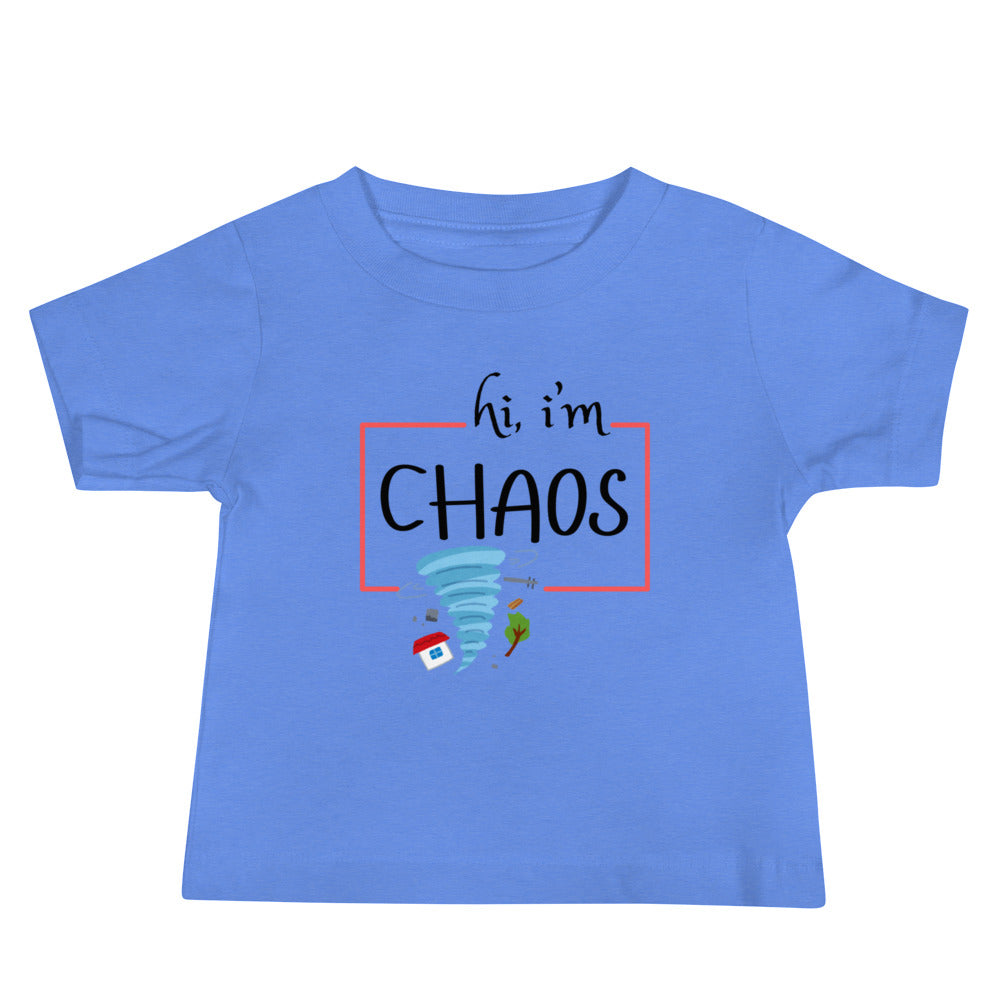 Hi I’m chaos Baby Jersey Short Sleeve Tee