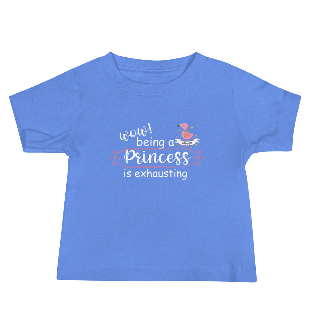 Being a princess Baby Jersey Short Sleeve Tee