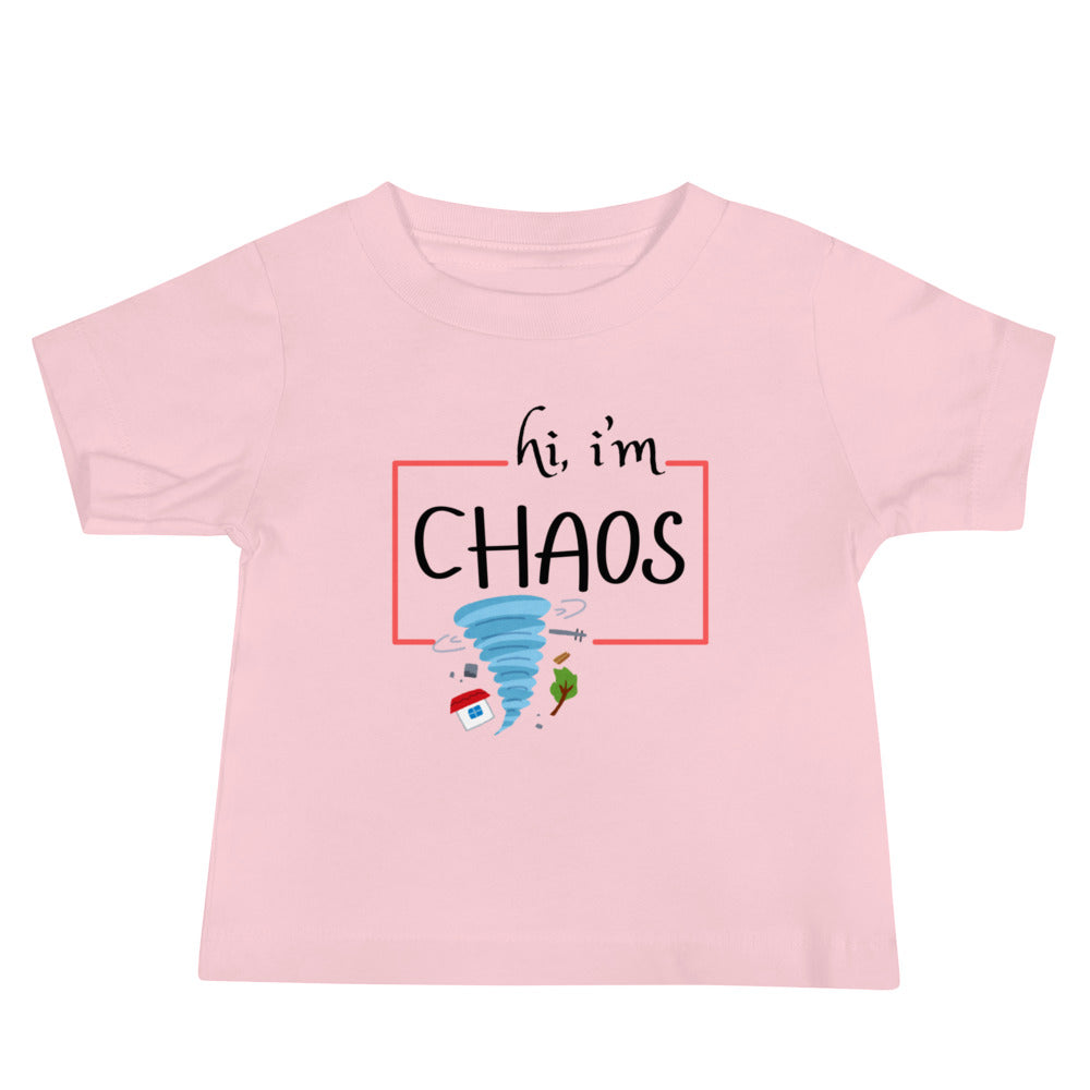 Hi I’m chaos Baby Jersey Short Sleeve Tee