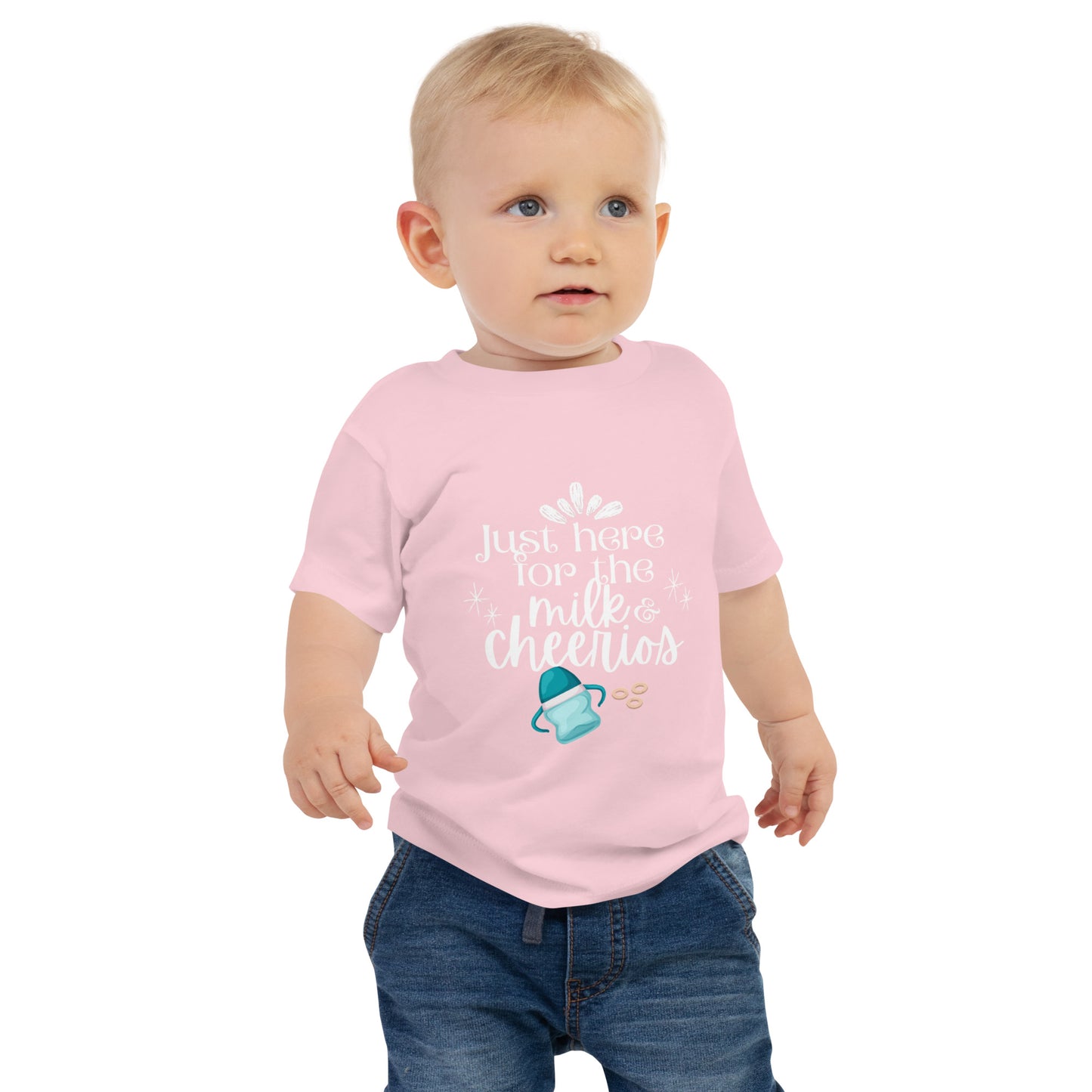 Only here for Baby Jersey Short Sleeve Tee