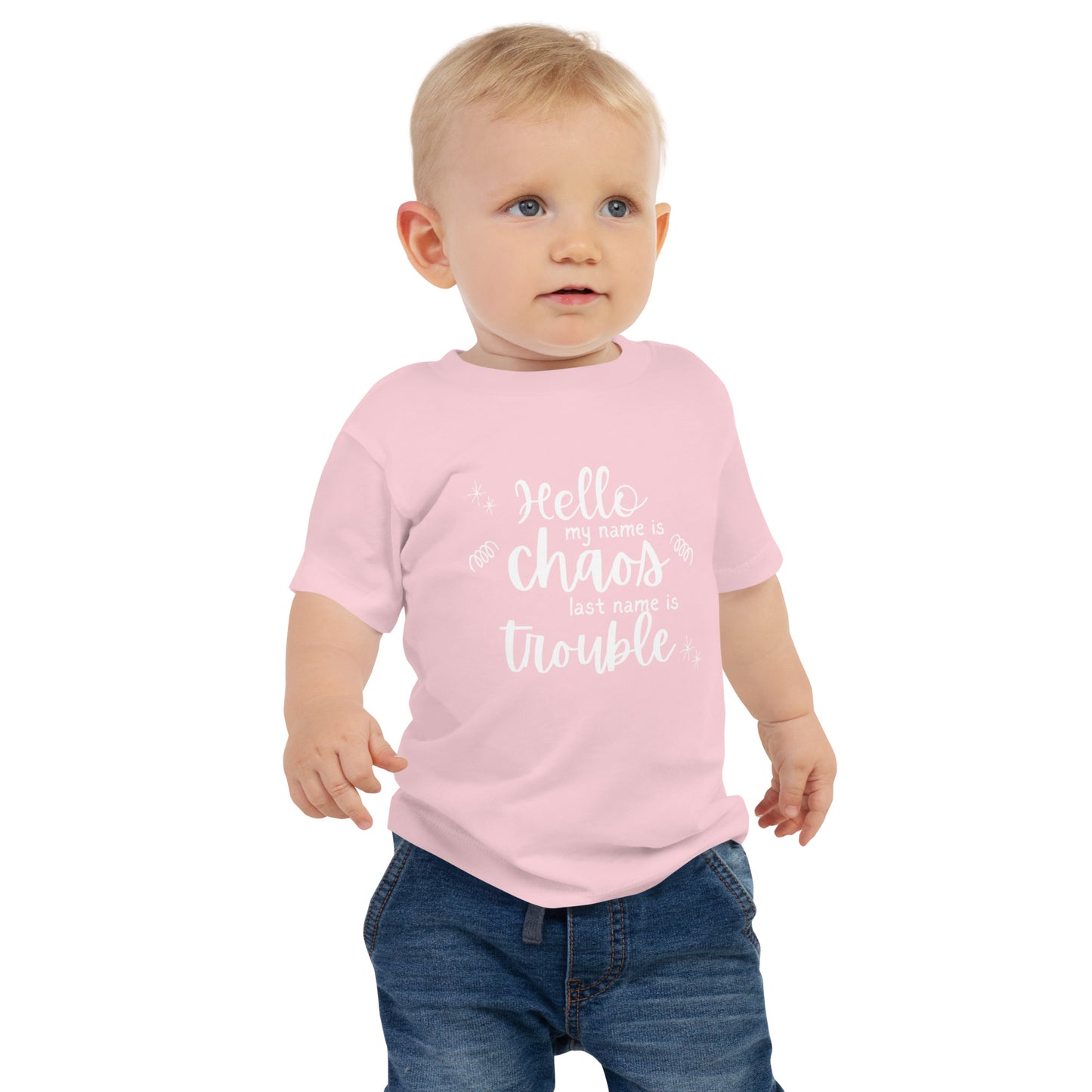My name is Baby Jersey Short Sleeve Tee