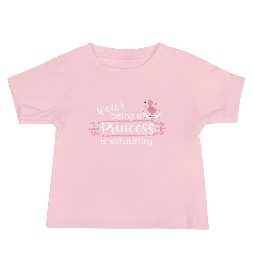 Being a princess Baby Jersey Short Sleeve Tee