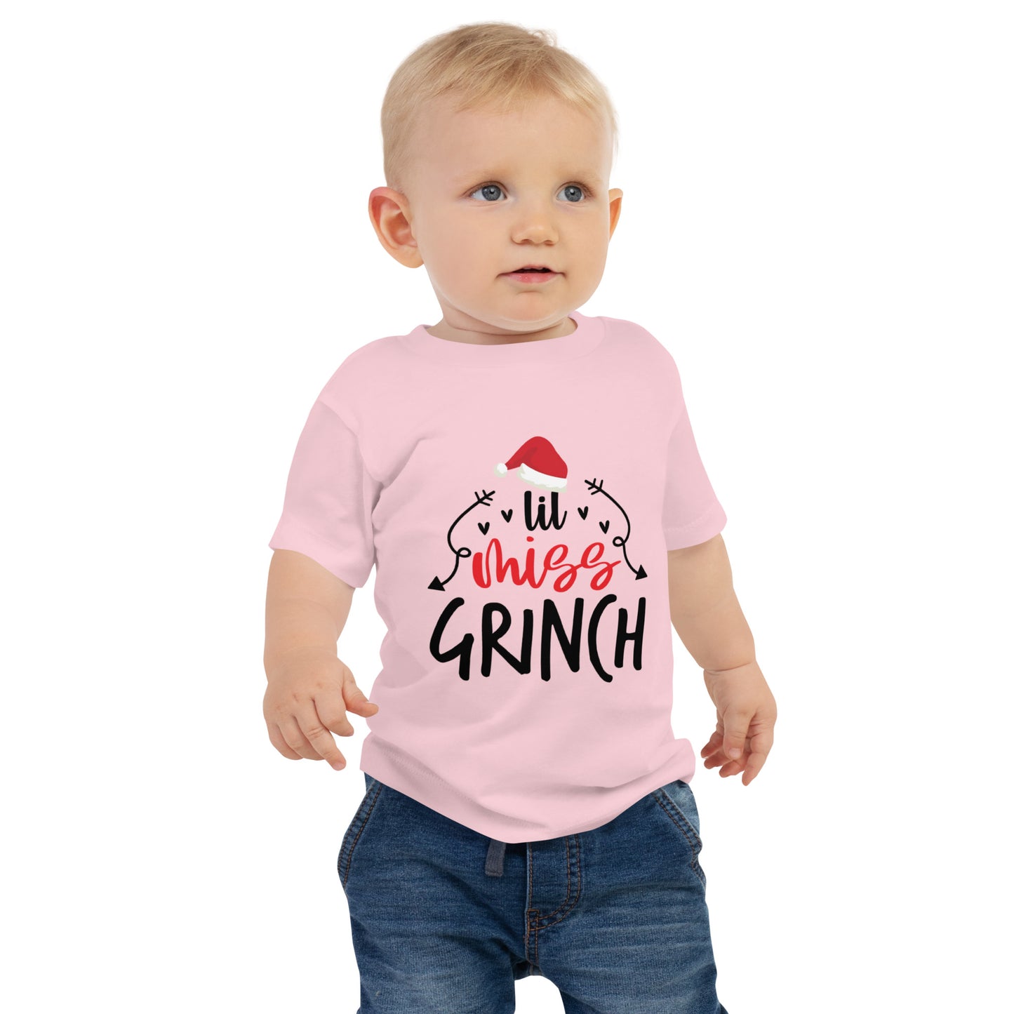 Lil miss grinch Baby Jersey Short Sleeve Tee