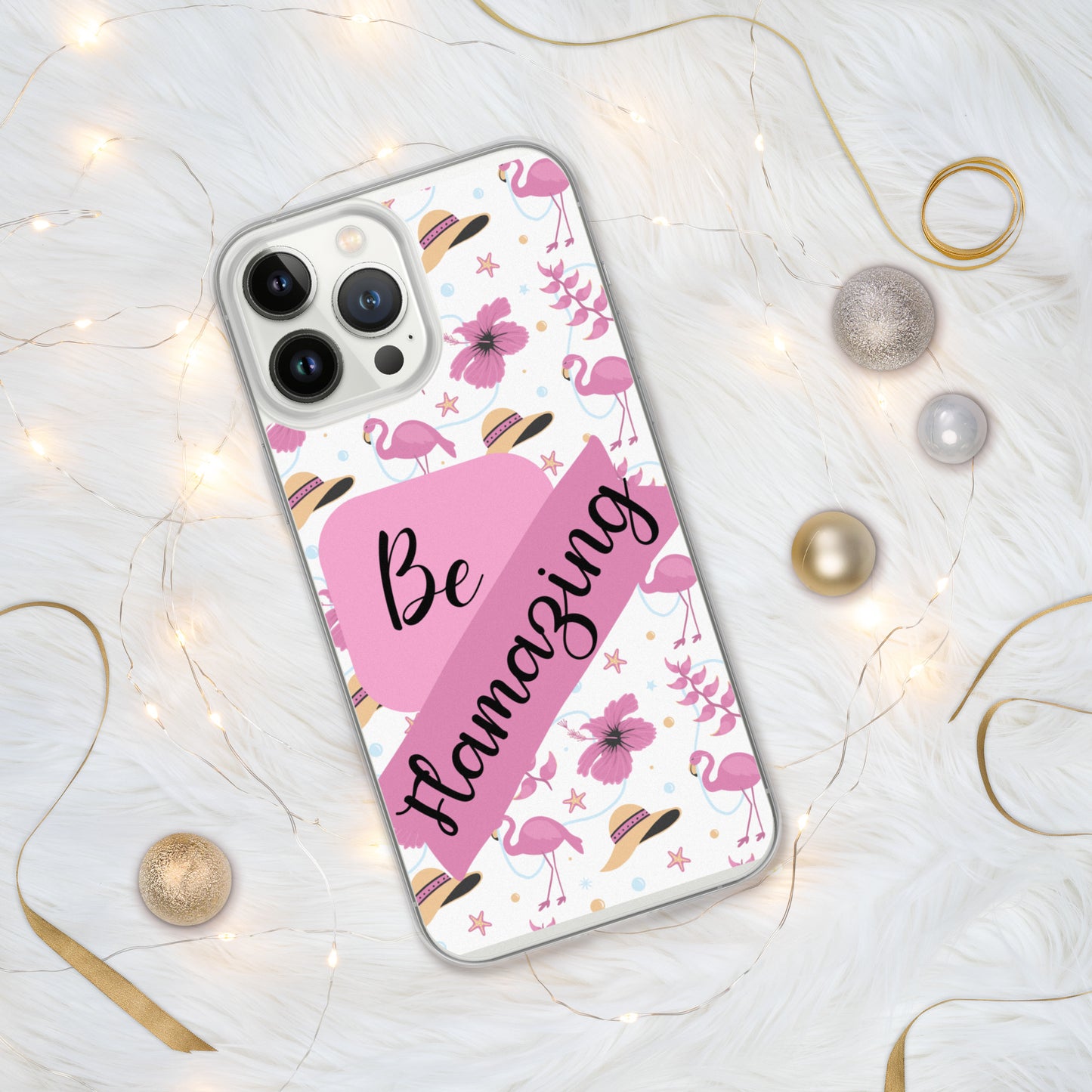 Be flamazing Clear Case for iPhone®