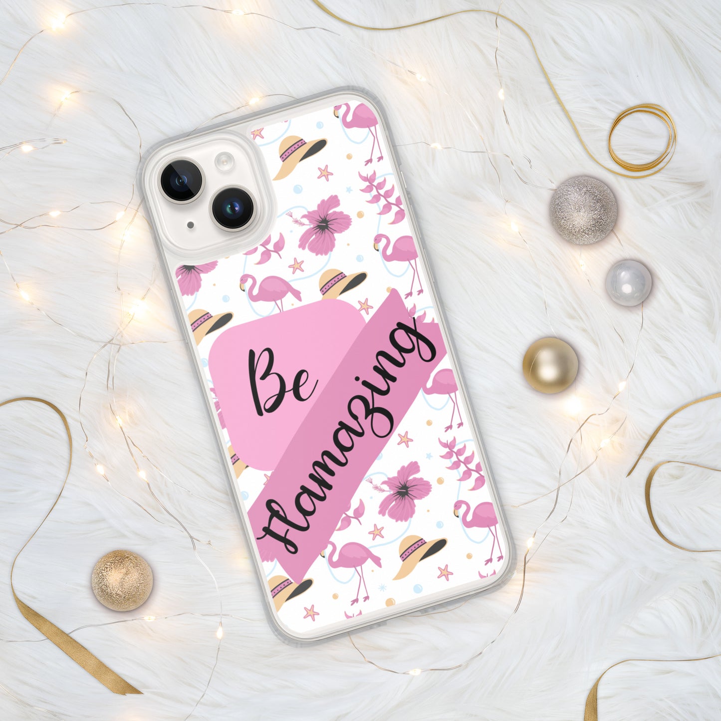 Be flamazing Clear Case for iPhone®