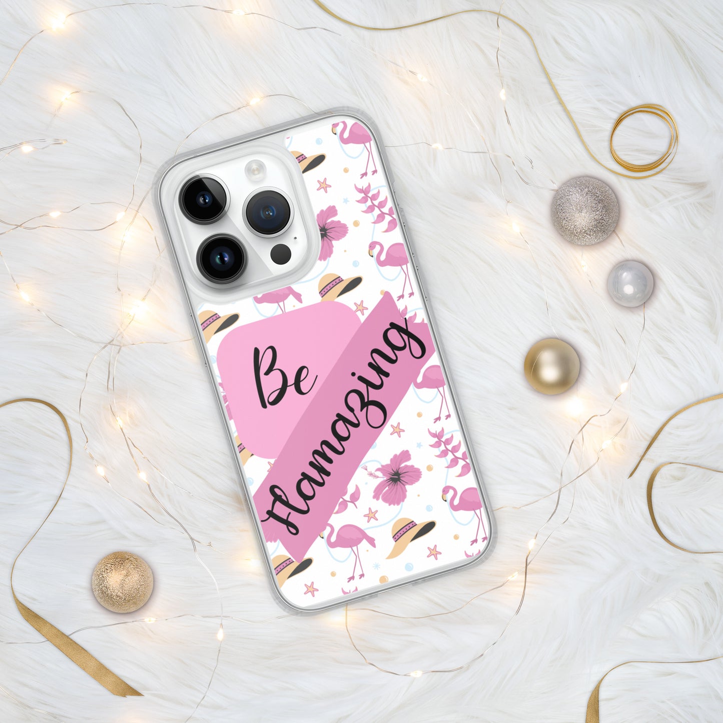 Be flamazing Clear Case for iPhone®
