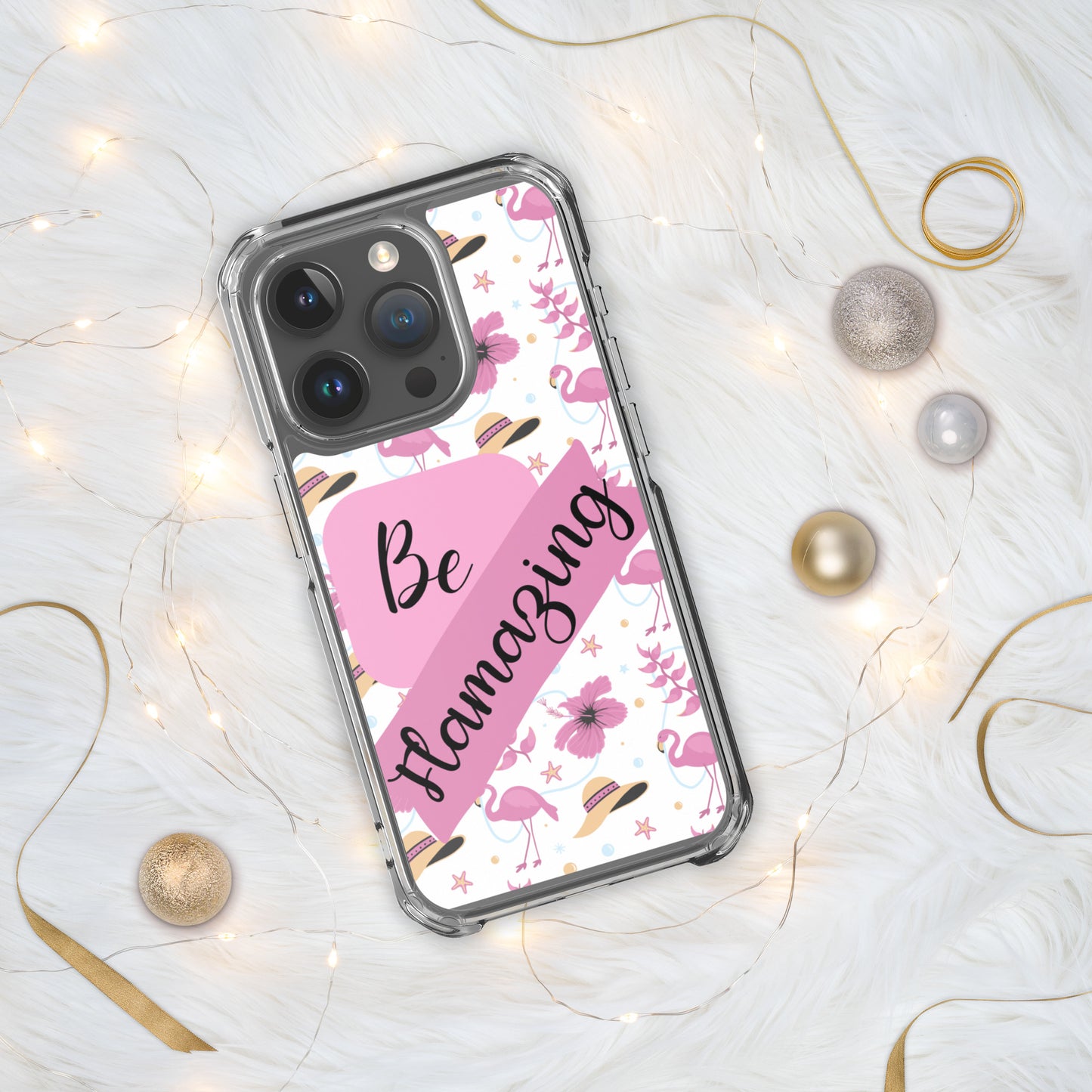 Be flamazing Clear Case for iPhone®