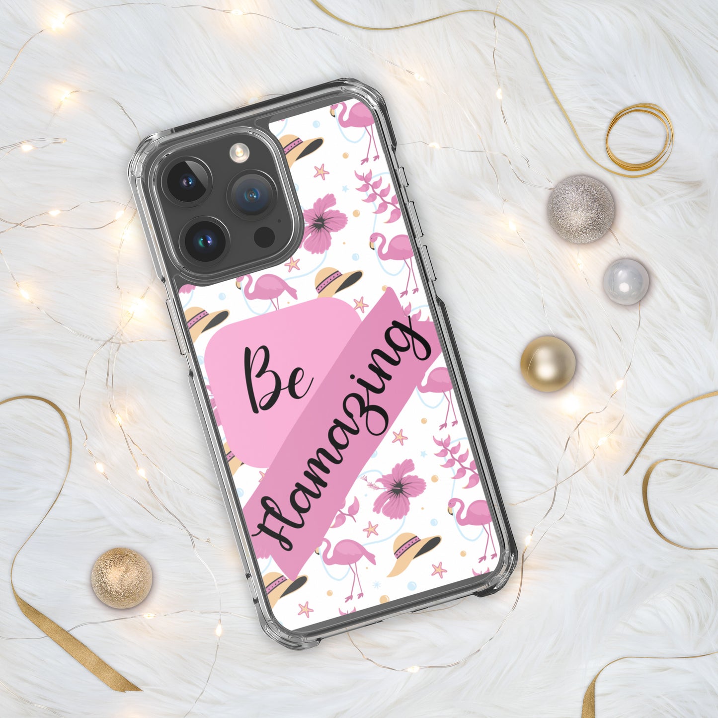 Be flamazing Clear Case for iPhone®