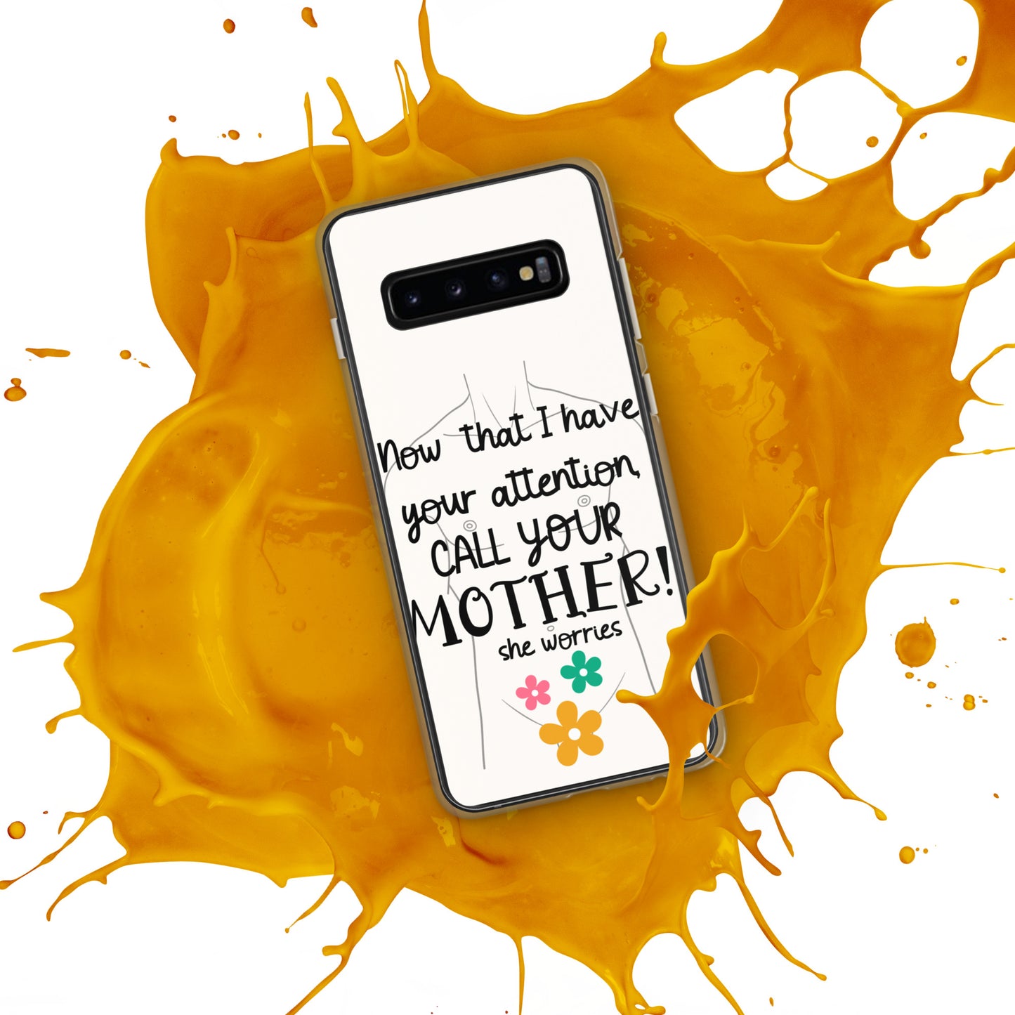 Call your mother Clear Case for Samsung®