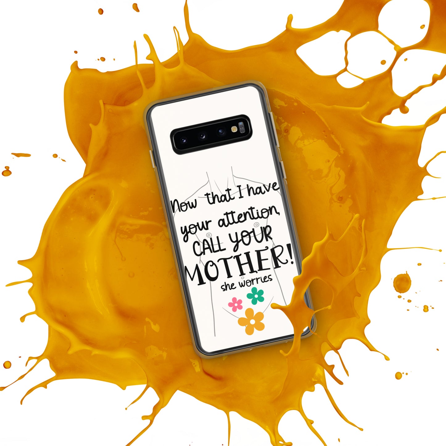 Call your mother Clear Case for Samsung®