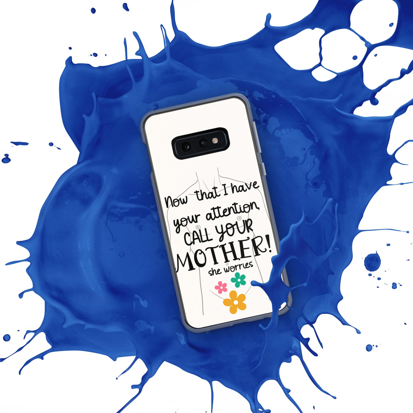 Call your mother Clear Case for Samsung®