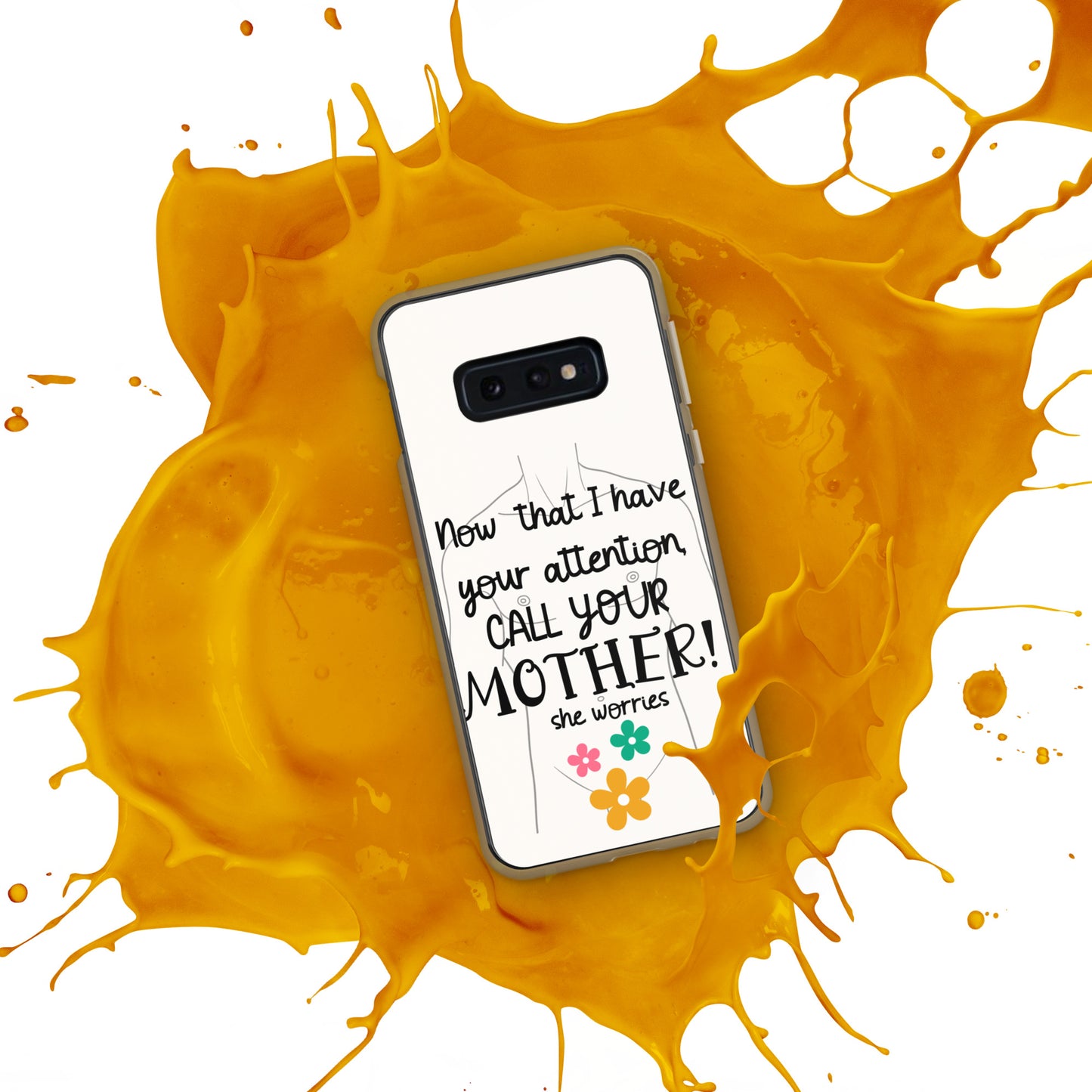 Call your mother Clear Case for Samsung®