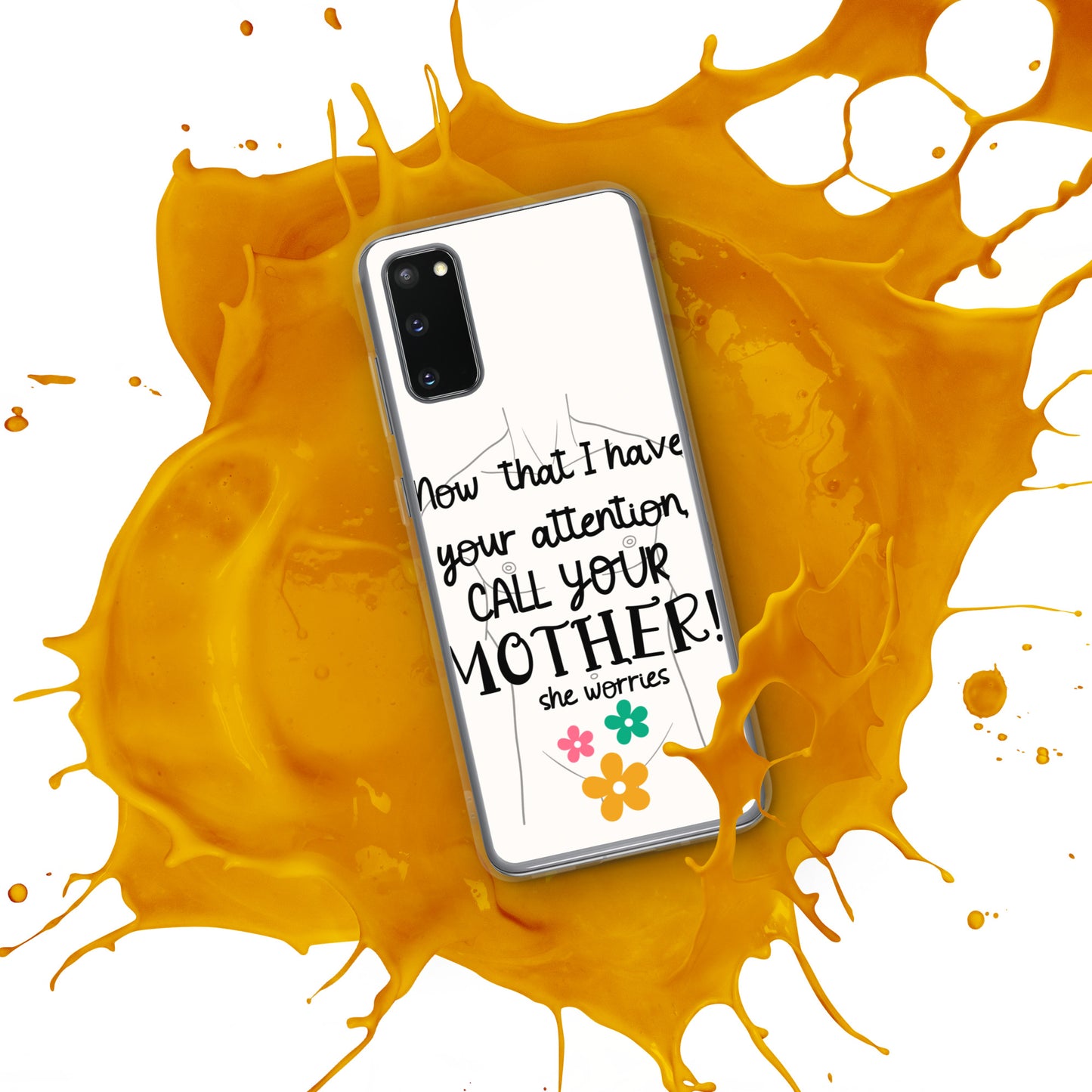 Call your mother Clear Case for Samsung®