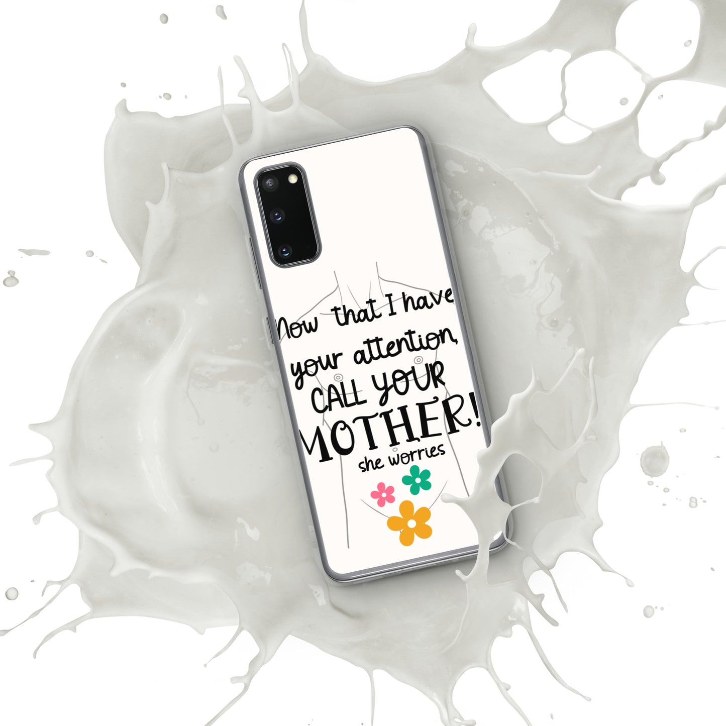 Call your mother Clear Case for Samsung®