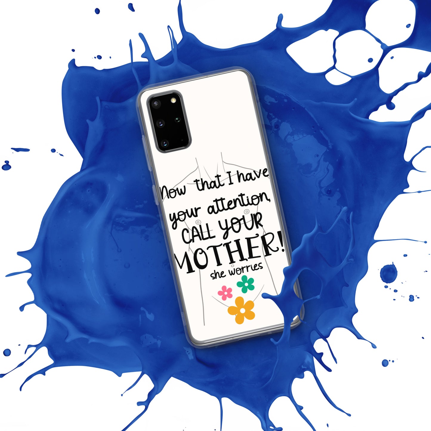Call your mother Clear Case for Samsung®