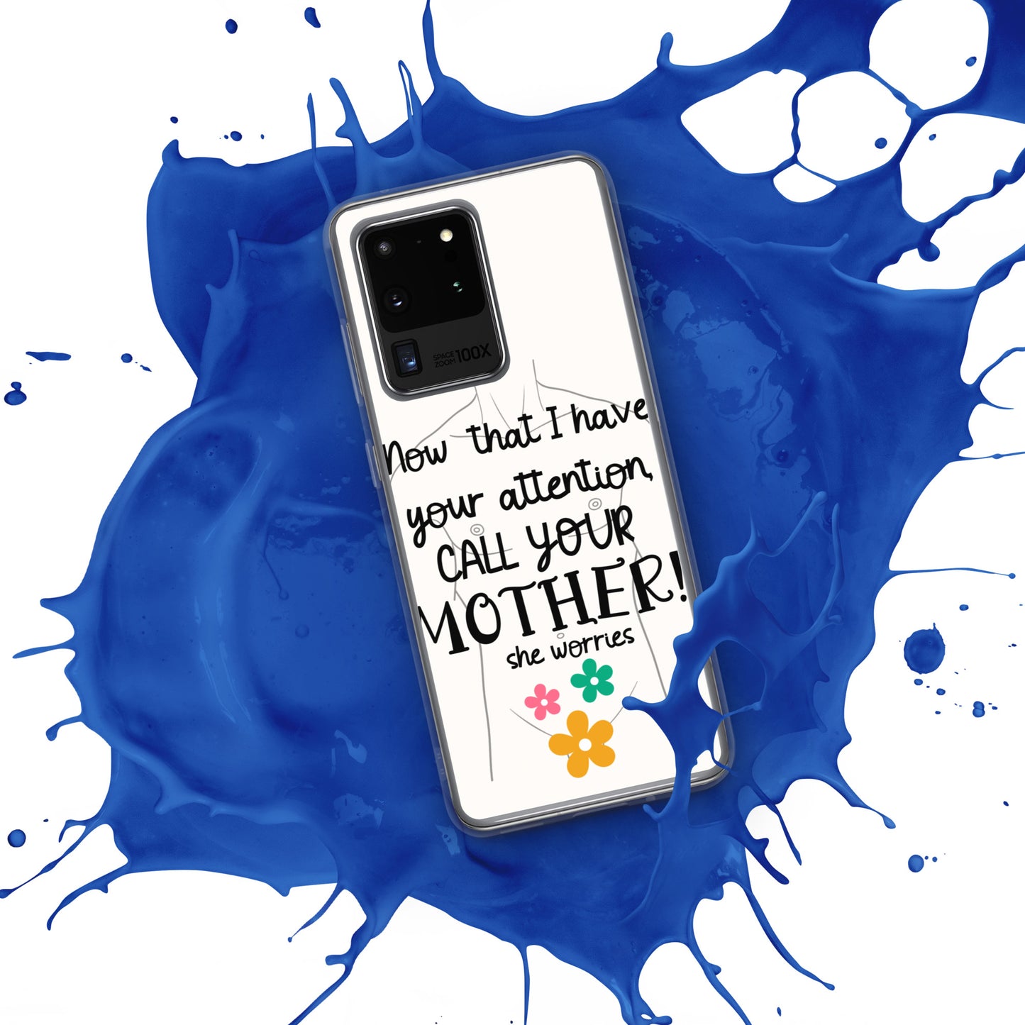 Call your mother Clear Case for Samsung®