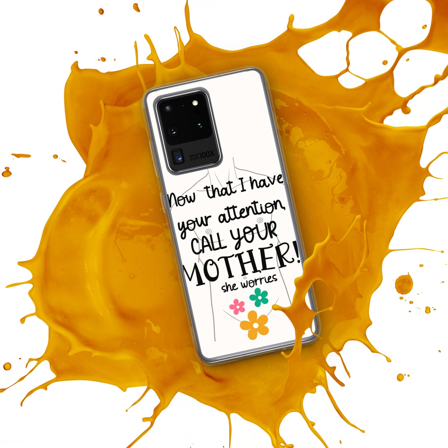 Call your mother Clear Case for Samsung®