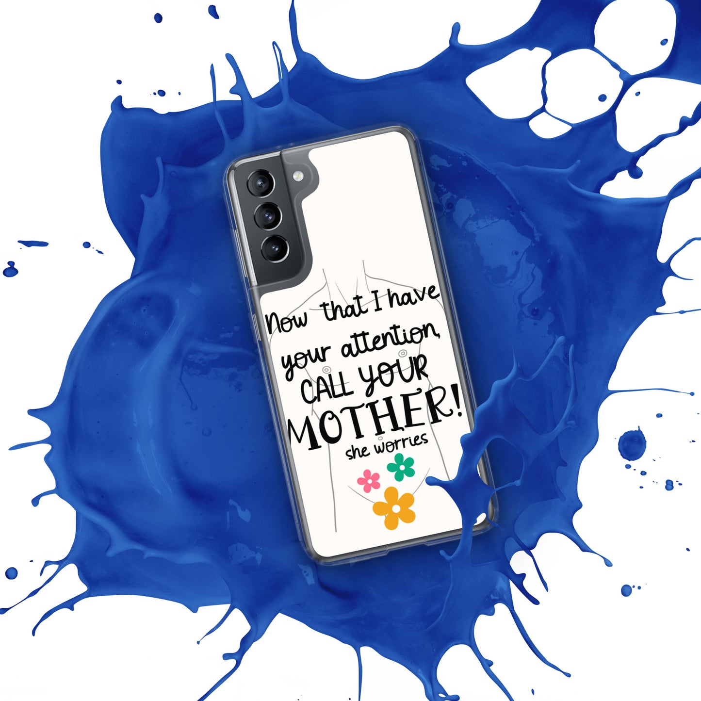 Call your mother Clear Case for Samsung®