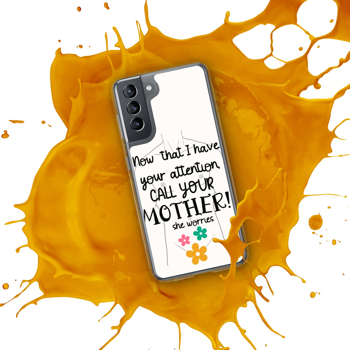 Call your mother Clear Case for Samsung®