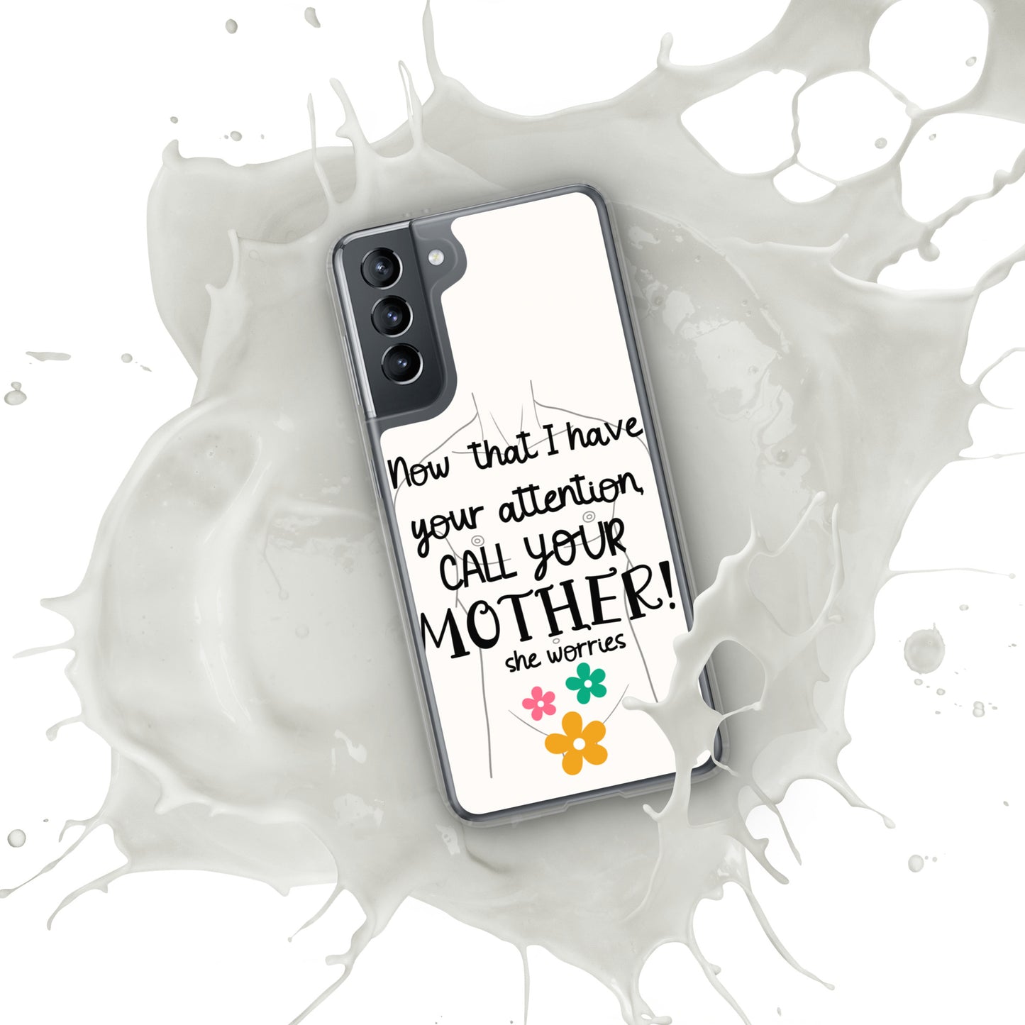 Call your mother Clear Case for Samsung®