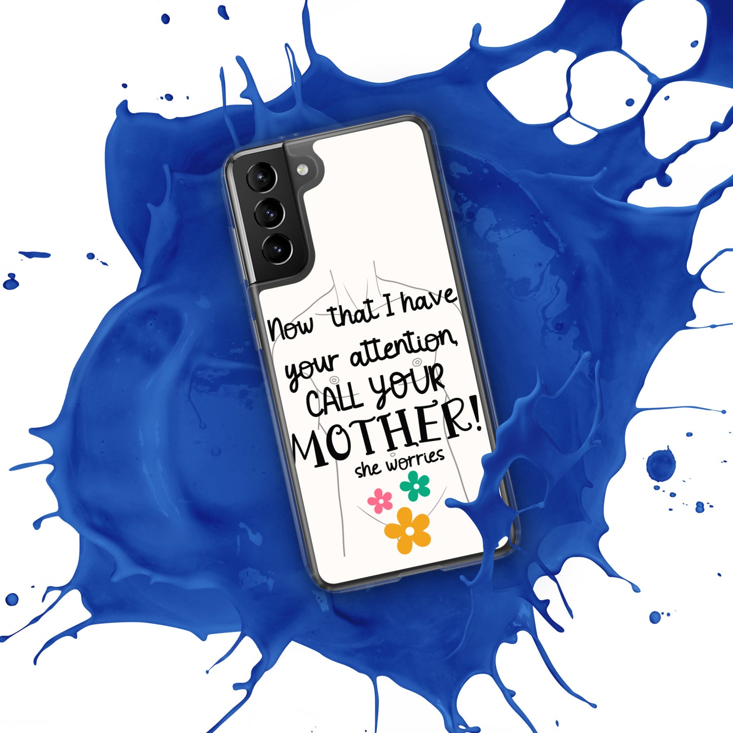 Call your mother Clear Case for Samsung®